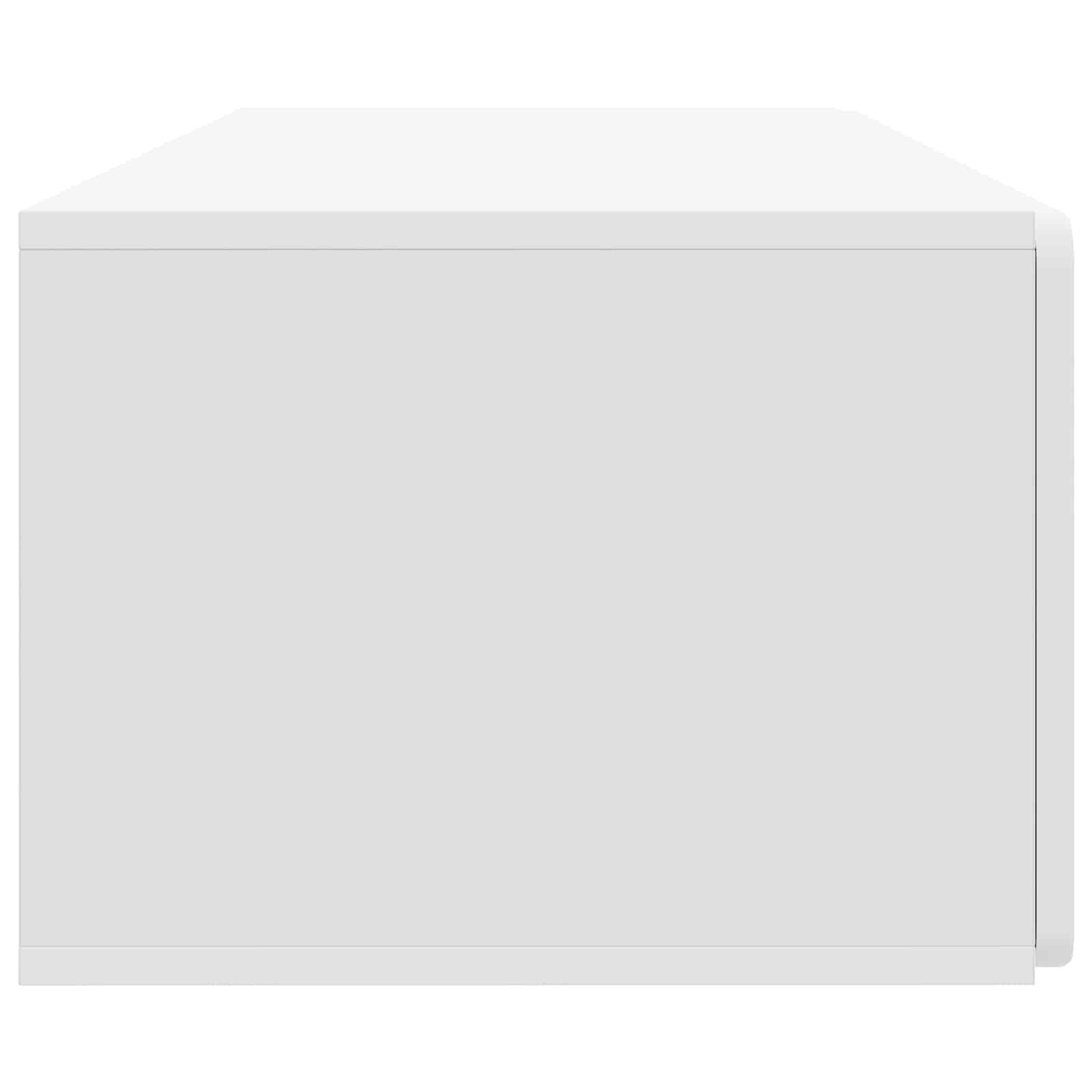 vidaXL Szafka RTV montowana na ścianie 98 x 41 x 30 cm Biały