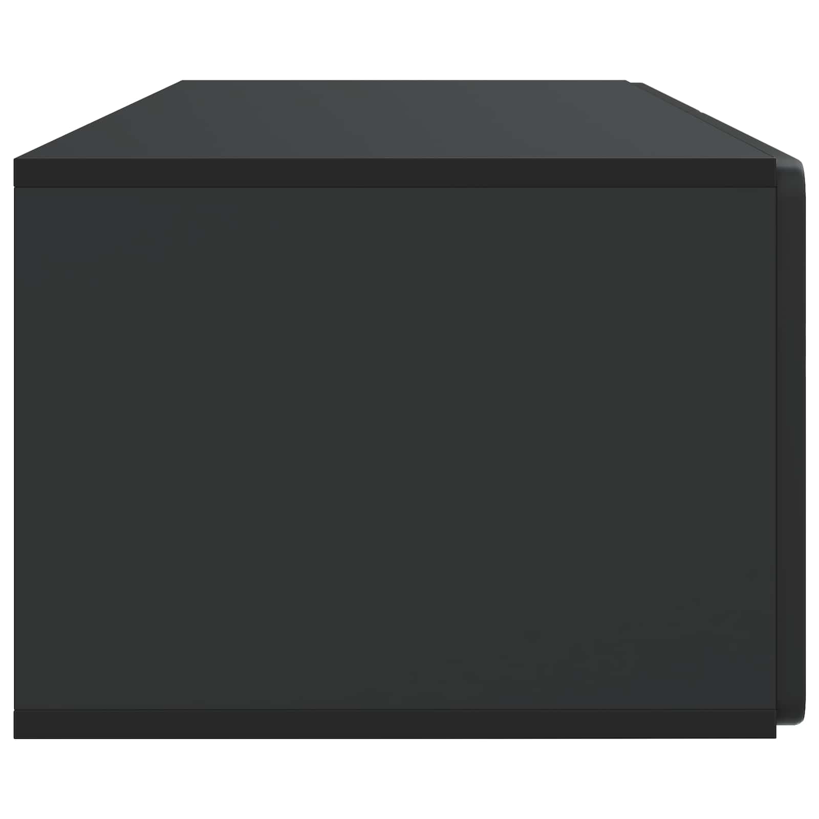 vidaXL Szafka RTV montowana na ścianie 98 x 41 x 30 cm Czarny