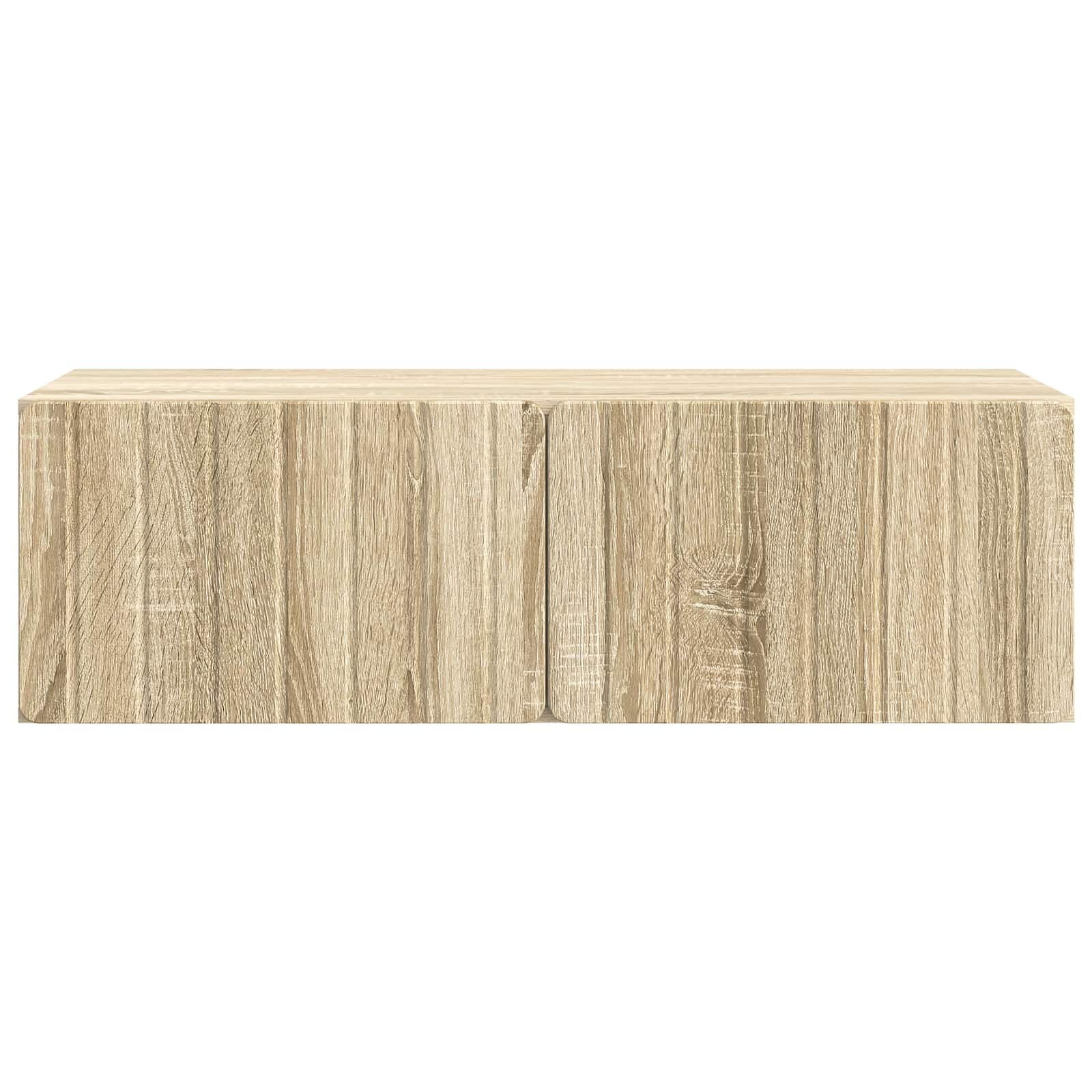 vidaXL Szafka RTV montowana na ścianie 98 x 41 x 30 cm dąb Sonoma