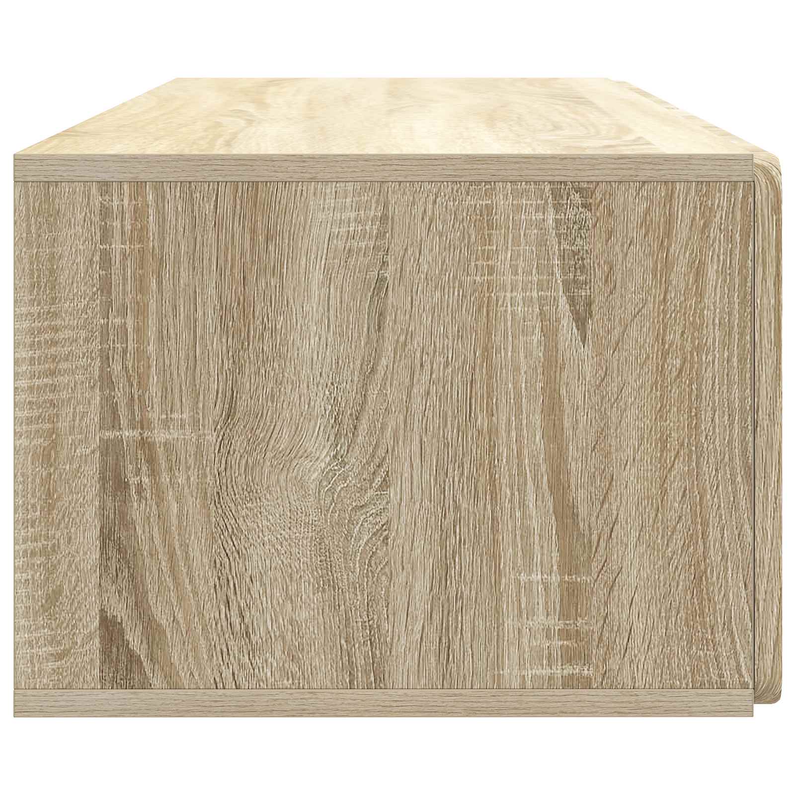 vidaXL Szafka RTV montowana na ścianie 98 x 41 x 30 cm dąb Sonoma