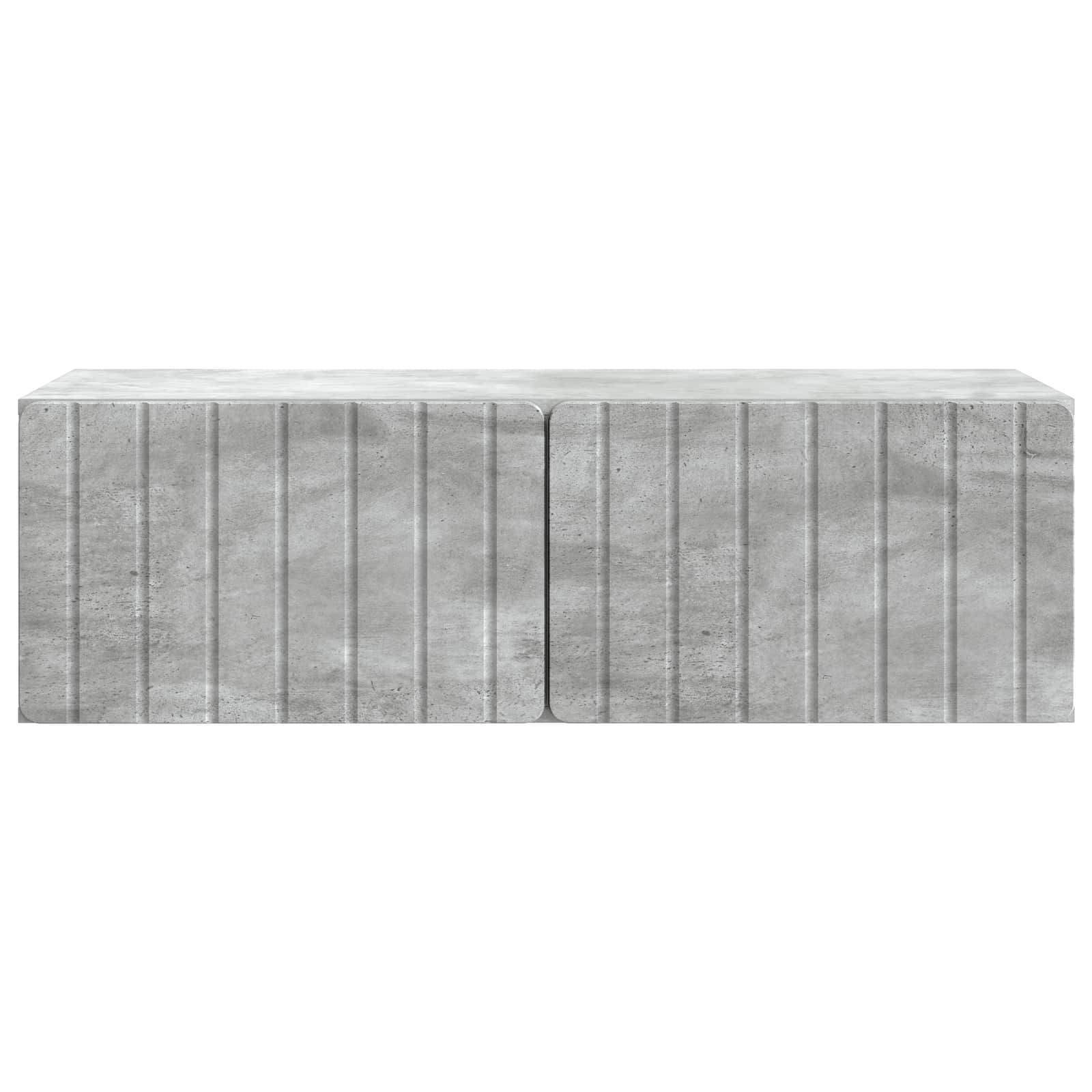 vidaXL Szafka RTV montowana na ścianie Betonowy szary 98 x 41 x 30 cm