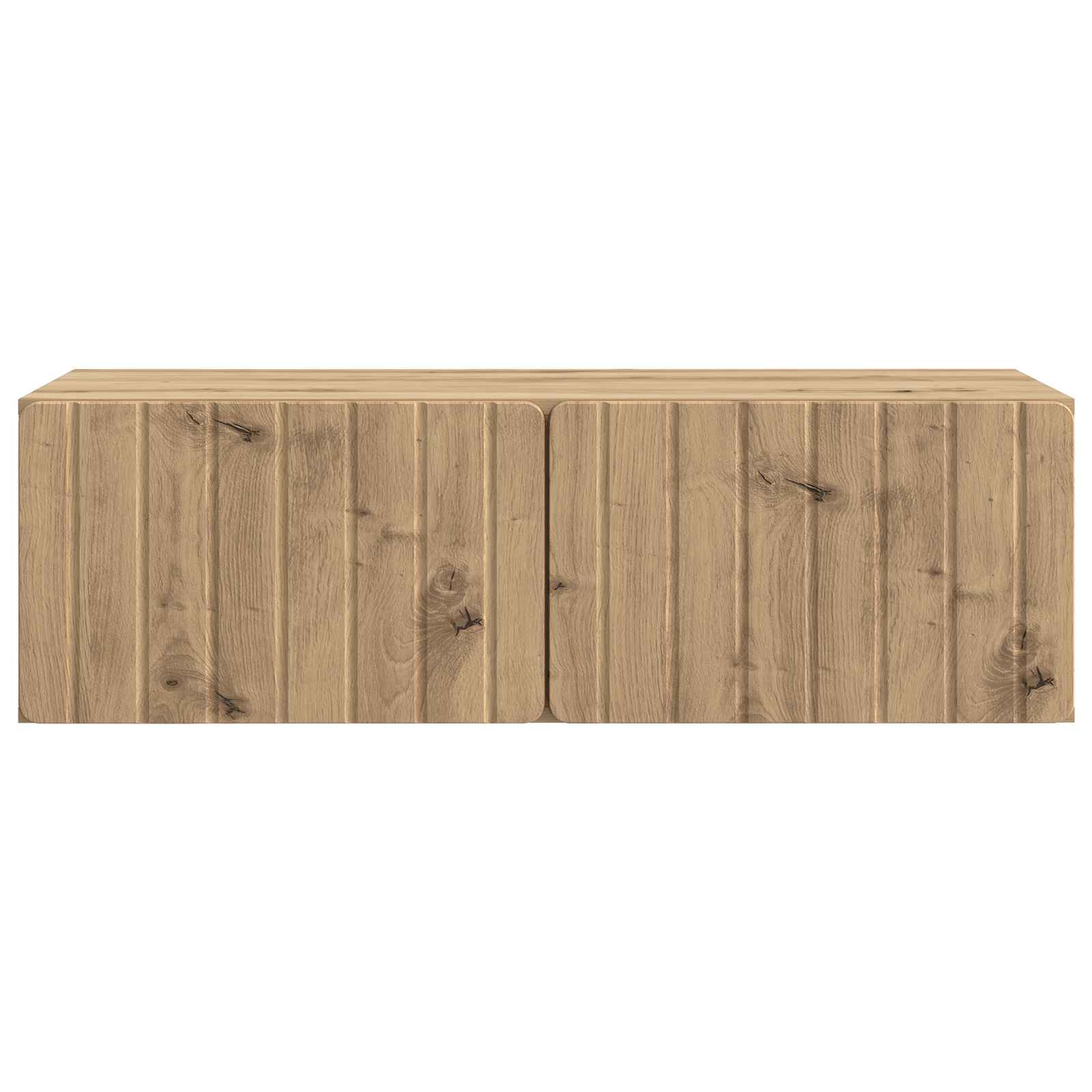 vidaXL Szafka RTV montowana na ścianie Dąb artisan 98 x 41 x 30 cm