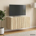 vidaXL Szafka RTV montowana na ścianie 59,5 x 31 x 30 cm dąb Sonoma