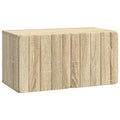 vidaXL Szafka RTV montowana na ścianie dąb Sonoma 59,5 x 31 x 30 cm