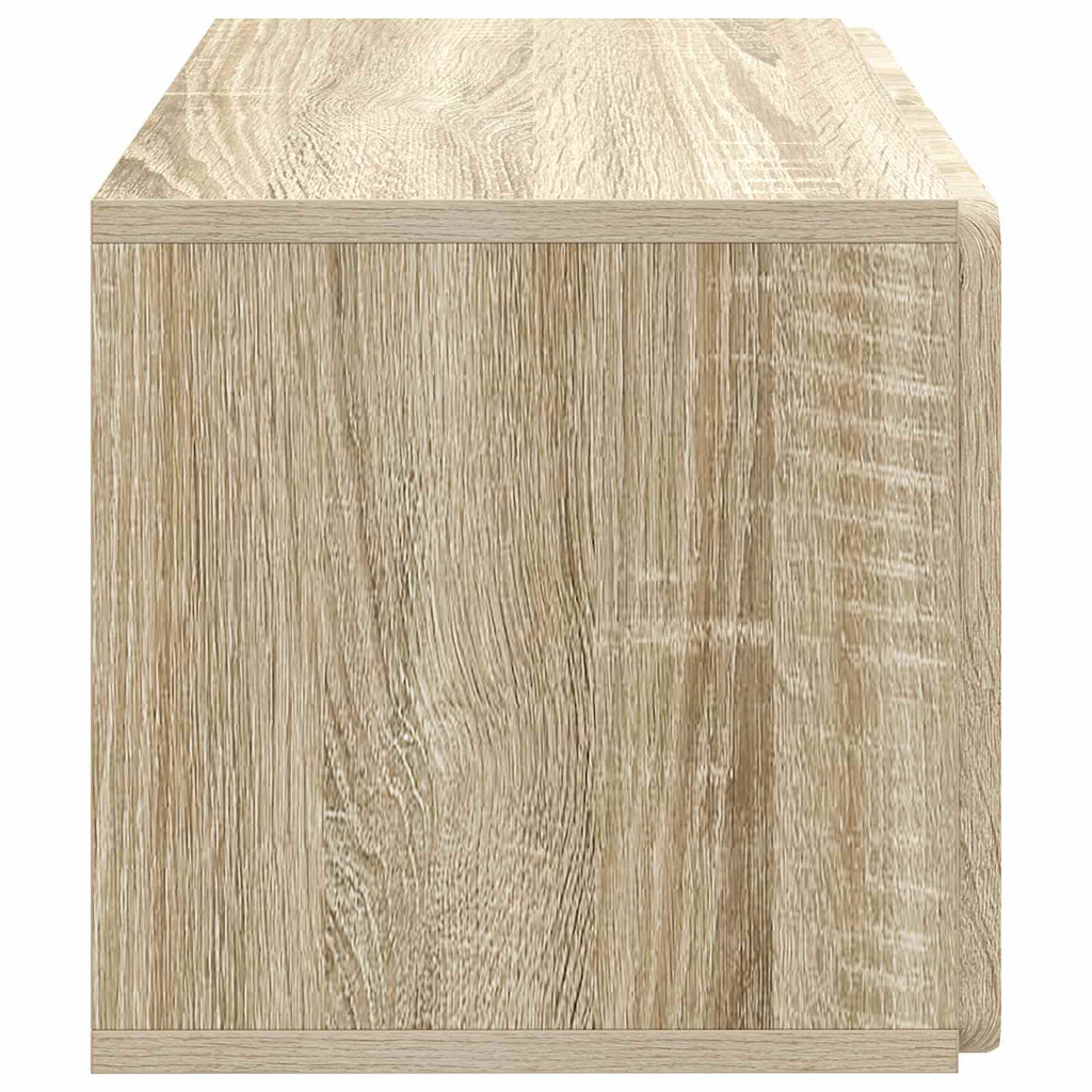 vidaXL Szafka RTV montowana na ścianie dąb Sonoma 59,5 x 31 x 30 cm