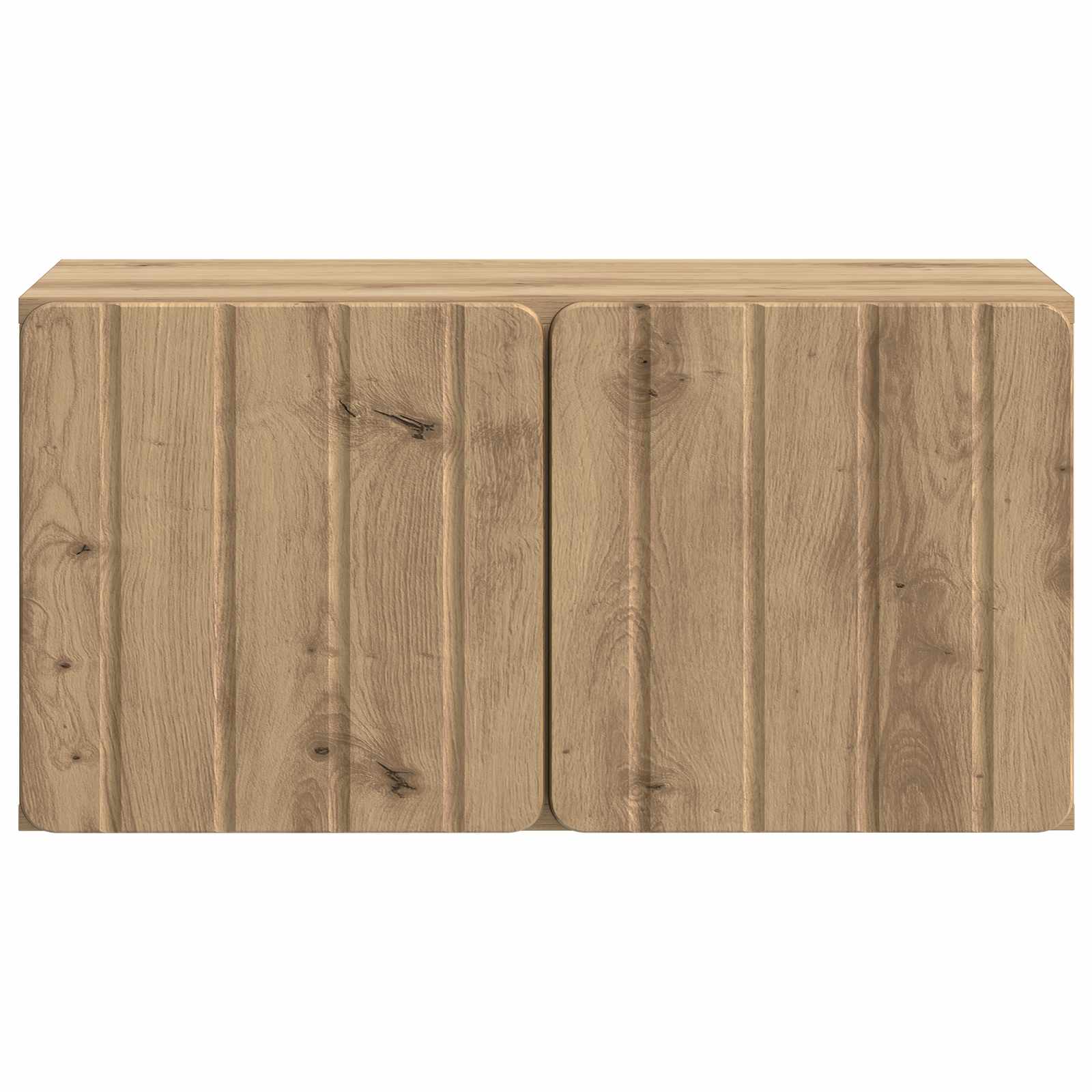 vidaXL Szafka RTV montowana na ścianie Dąb artisan 59,5 x 31 x 30 cm