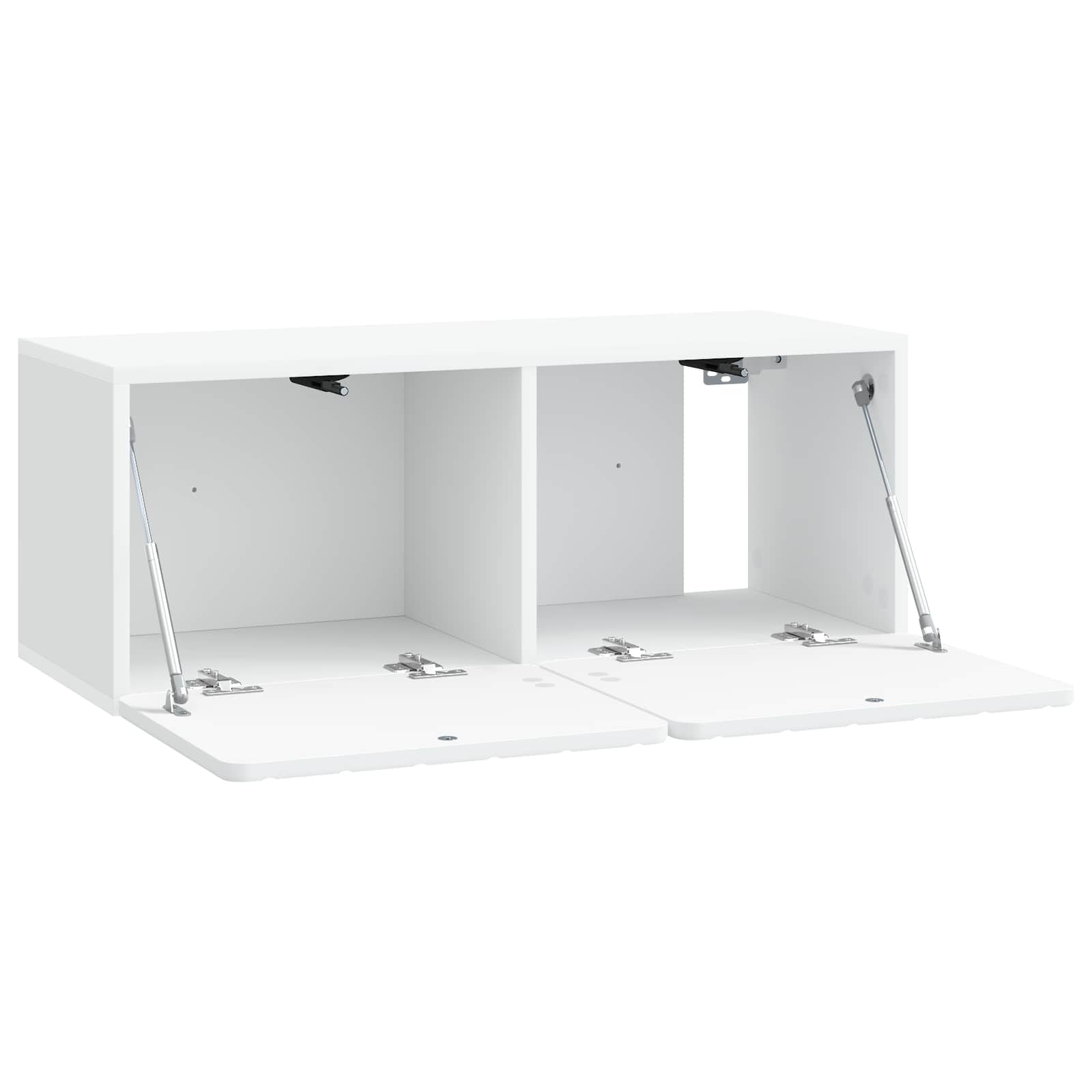 vidaXL Szafka RTV montowana na ścianie 78,5 x 31 x 30 cm Biały