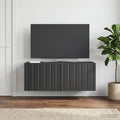 vidaXL Szafka RTV montowana na ścianie 78,5 x 31 x 30 cm Czarny
