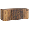 vidaXL Szafka RTV montowana na ścianie Stare drewno 78,5 x 31 x 30 cm