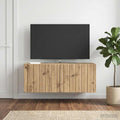 vidaXL Szafka RTV montowana na ścianie 78,5 x 31 x 30 cm Dąb artisan