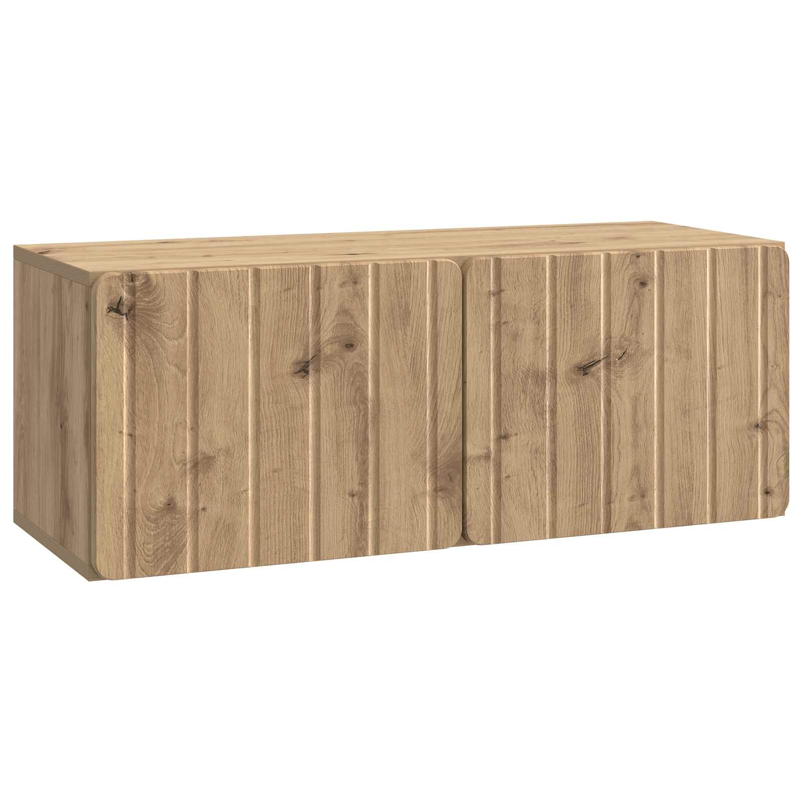vidaXL Szafka RTV montowana na ścianie 78,5 x 31 x 30 cm Dąb artisan