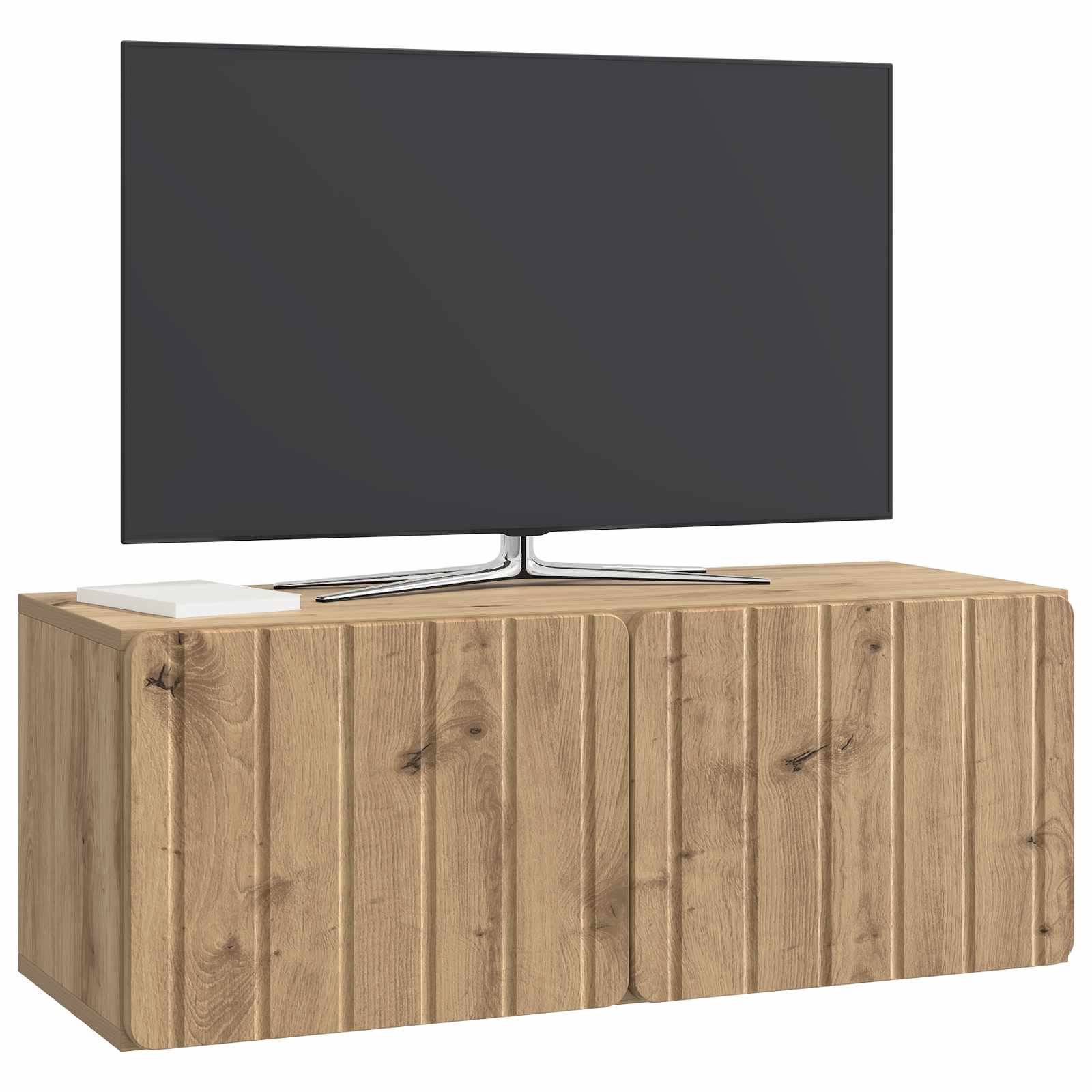vidaXL Szafka RTV montowana na ścianie 78,5 x 31 x 30 cm Dąb artisan