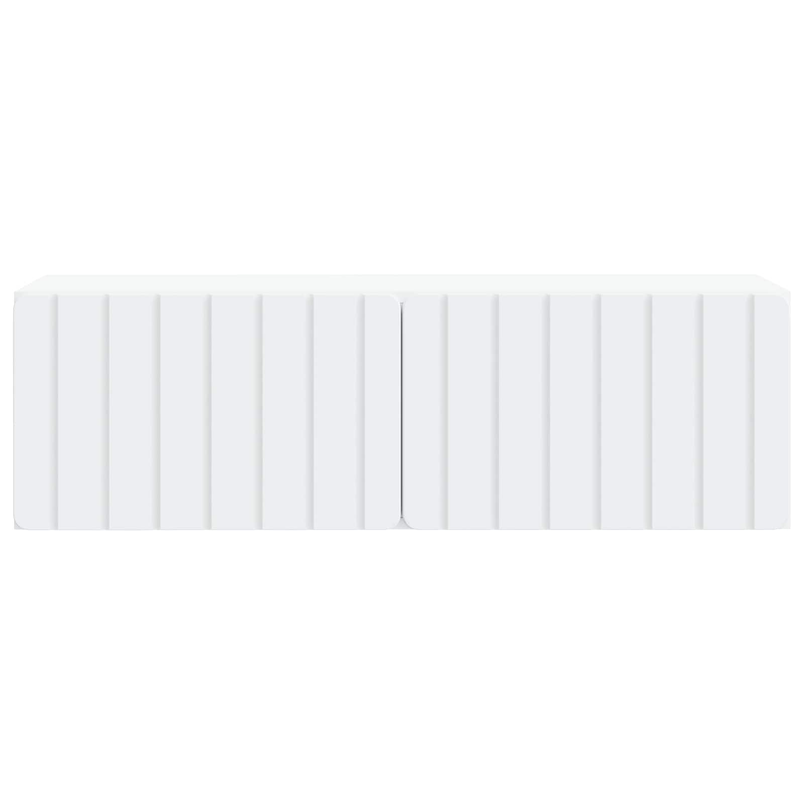 vidaXL Szafka RTV montowana na ścianie 98 x 31 x 30 cm Biały