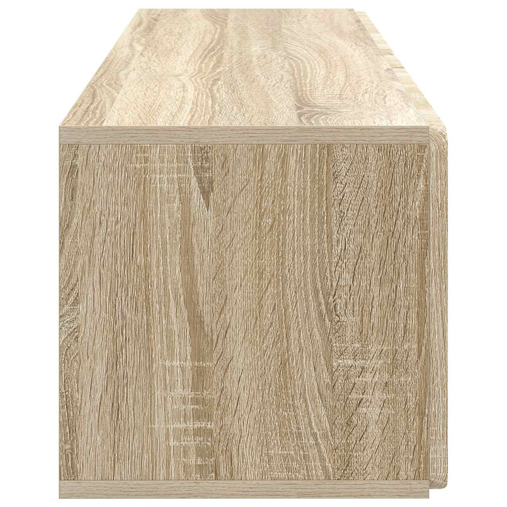 vidaXL Szafka RTV montowana na ścianie 98 x 31 x 30 cm dąb Sonoma
