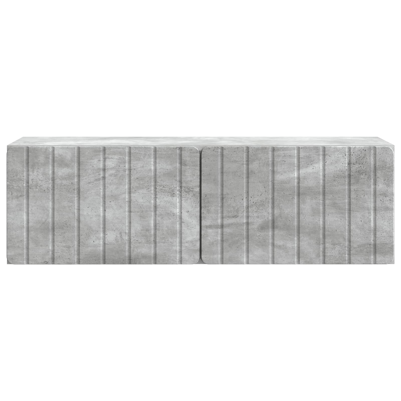 vidaXL Szafka RTV montowana na ścianie Betonowy szary 98 x 31 x 30 cm