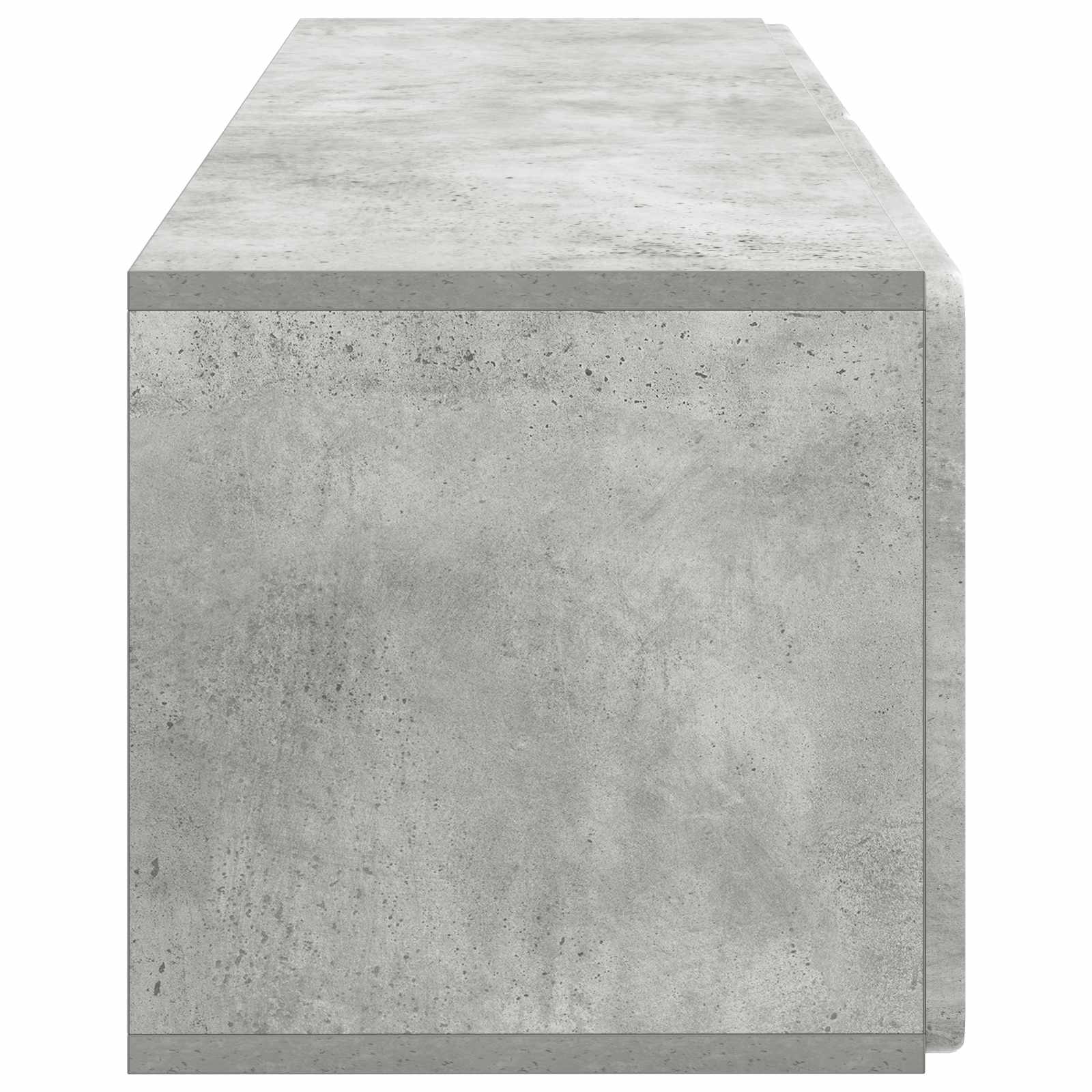 vidaXL Szafka RTV montowana na ścianie Betonowy szary 98 x 31 x 30 cm