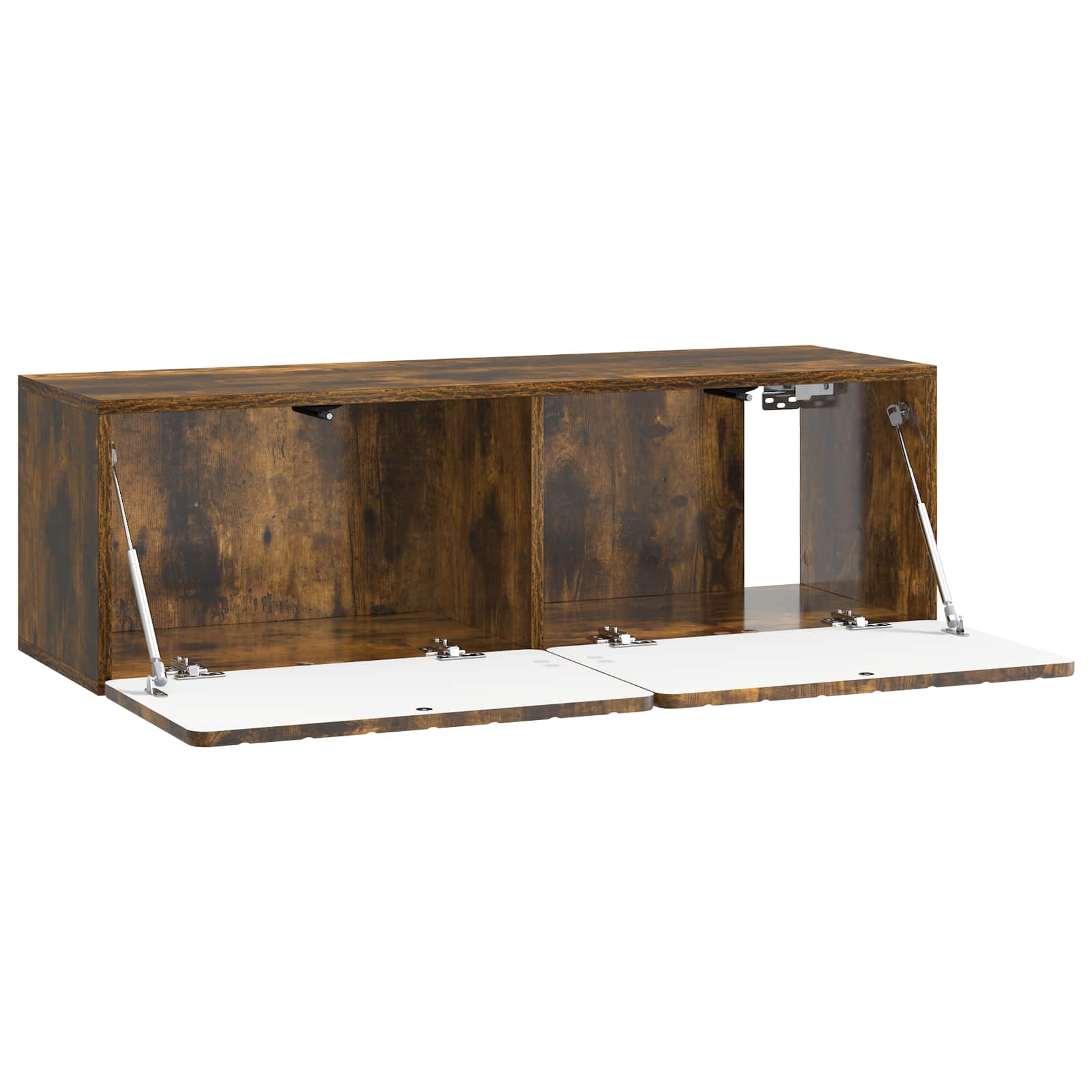 vidaXL Szafka RTV montowana na ścianie Dąb wędzony 98 x 31 x 30 cm