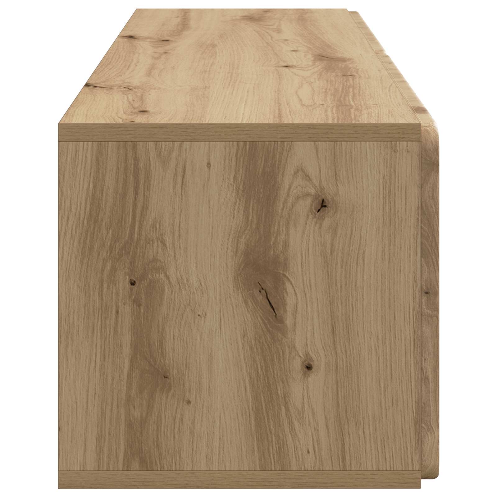 vidaXL Szafka RTV montowana na ścianie 98 x 31 x 30 cm Dąb artisan