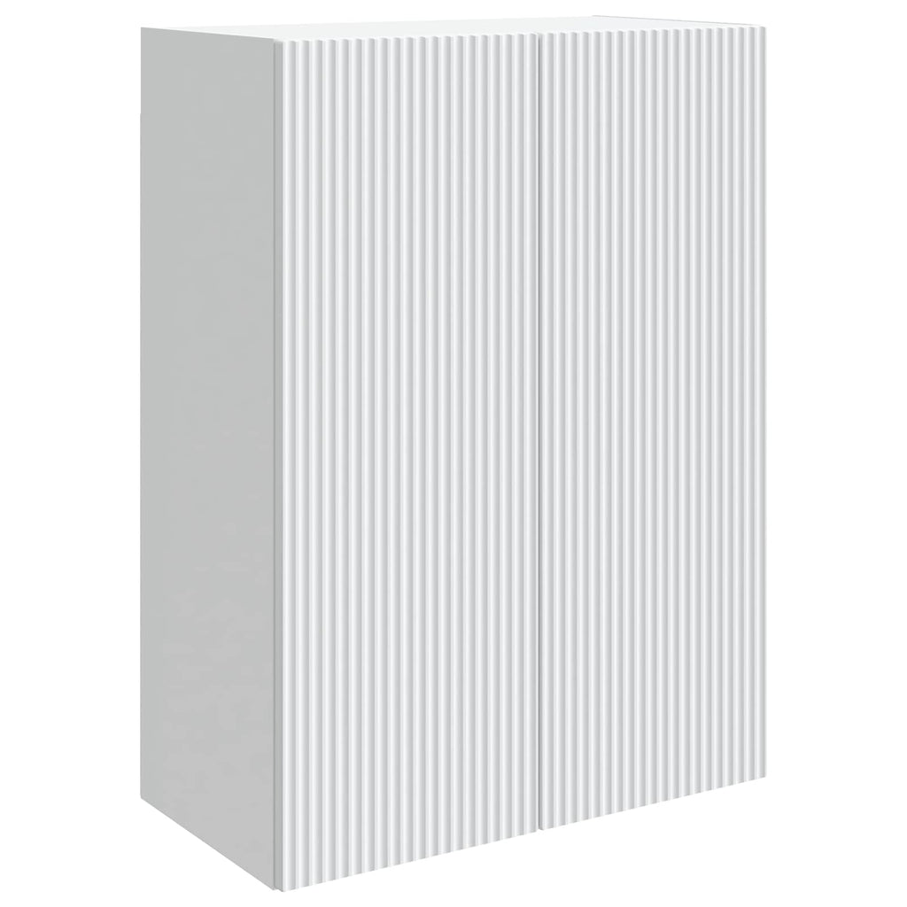 vidaXL Szafka ścienna 66 x 34,5 x 90 cm Drewno inżynieryjne Biały