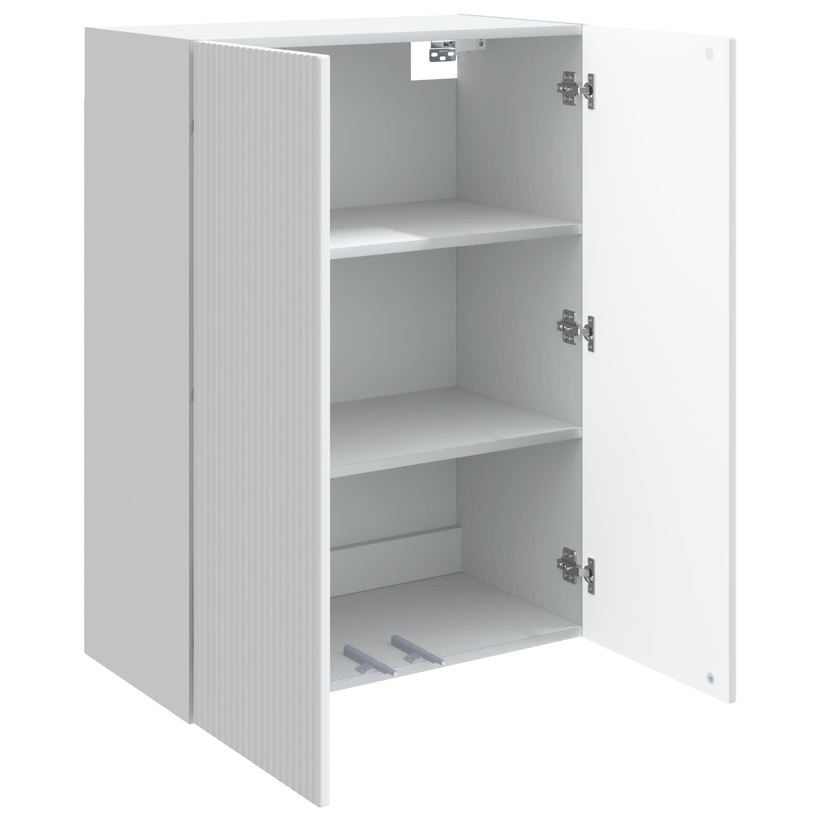 vidaXL Szafka ścienna 66 x 34,5 x 90 cm Drewno inżynieryjne Biały