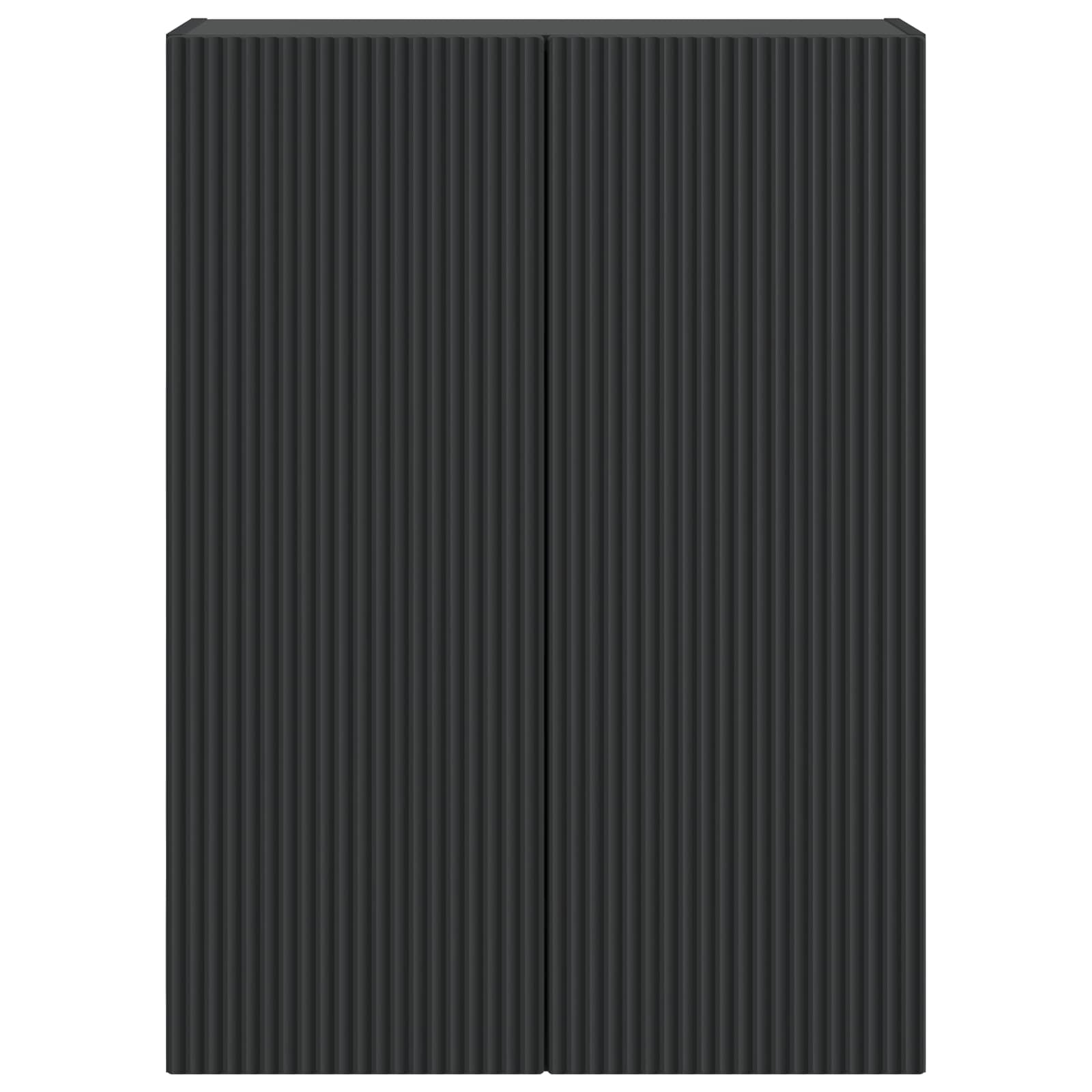 vidaXL Szafka ścienna 66 x 34,5 x 90 cm Drewno inżynieryjne Czarny