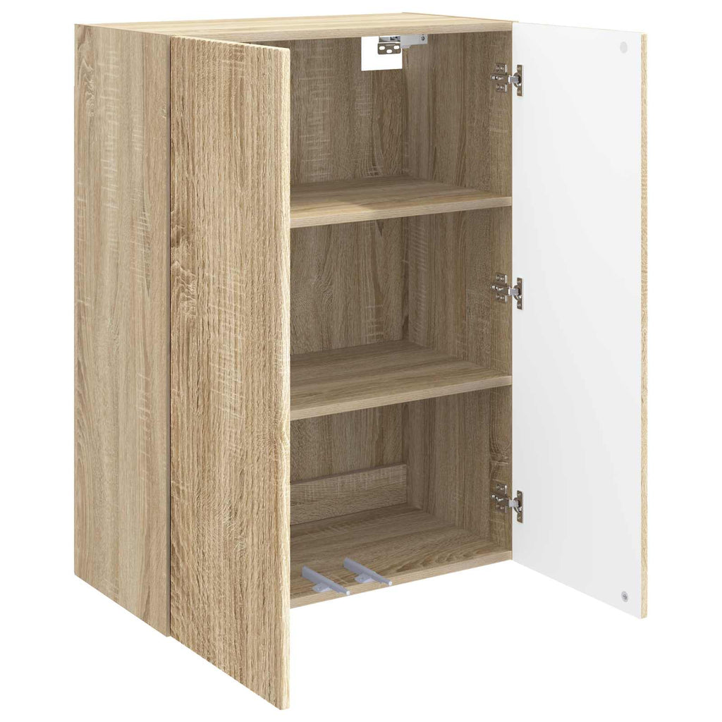 vidaXL Szafka ścienna 66 x 34,5 x 90 cm Drewno inżynieryjne dąb Sonoma