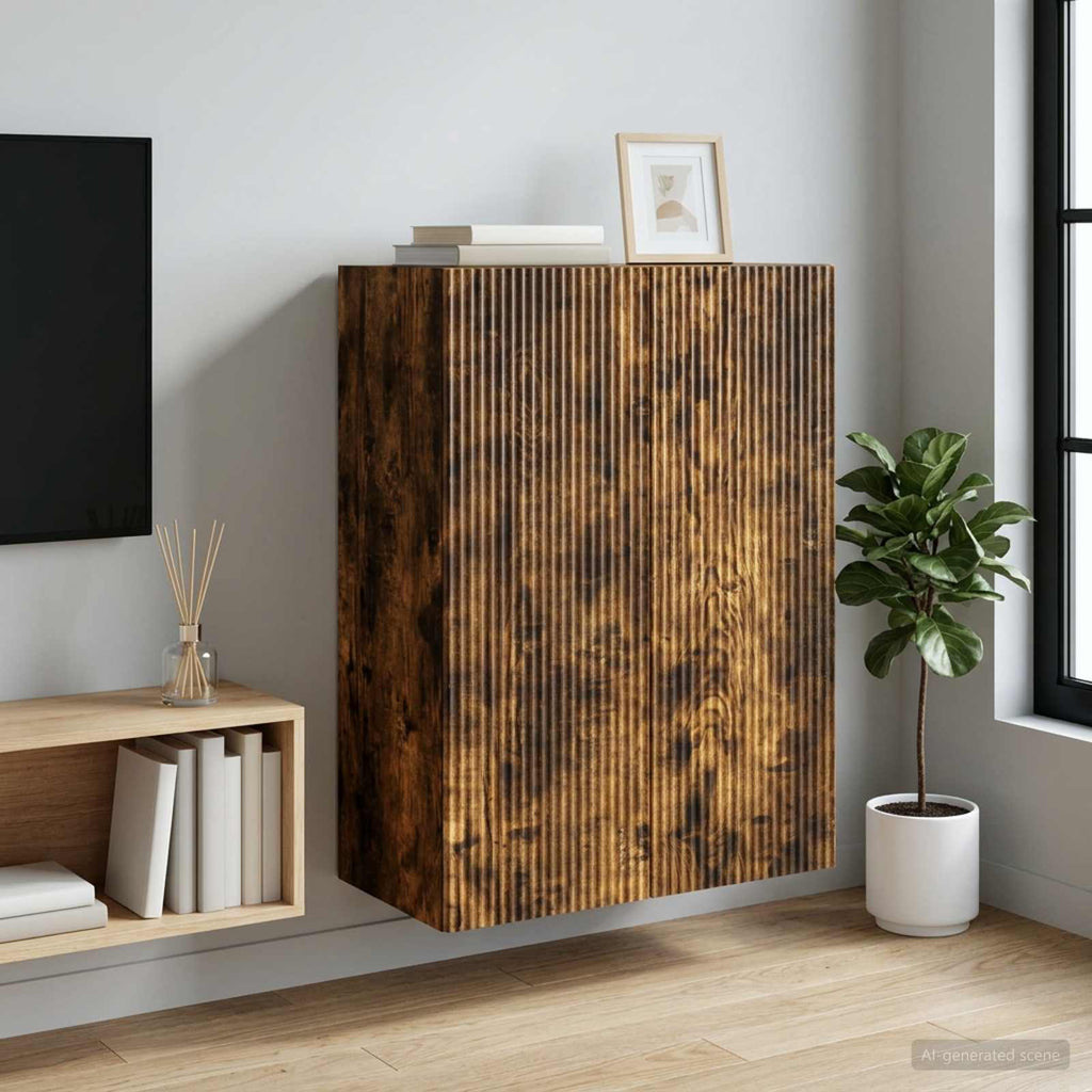 vidaXL Szafka ścienna 66 x 34,5 x 90 cm Drewno inżynieryjne