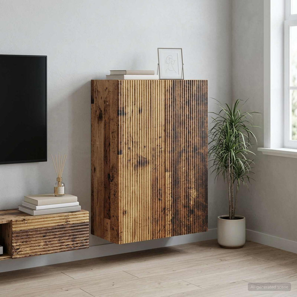 vidaXL Szafka ścienna 66 x 34,5 x 90 cm Drewno inżynieryjne