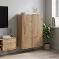 vidaXL Szafka ścienna 66 x 34,5 x 90 cm Drewno inżynieryjne