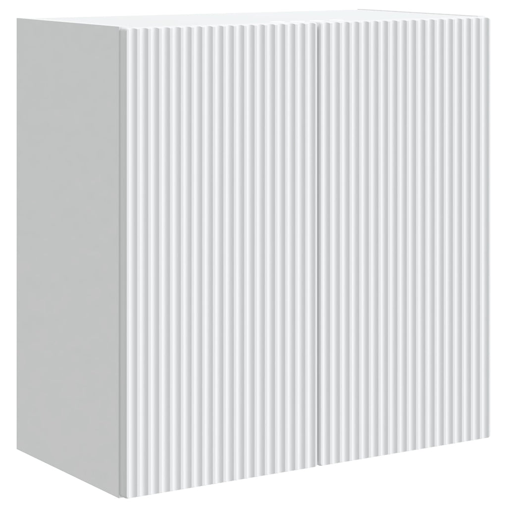 vidaXL Szafka ścienna 59 x 31 x 60 cm Drewno inżynieryjne Biały
