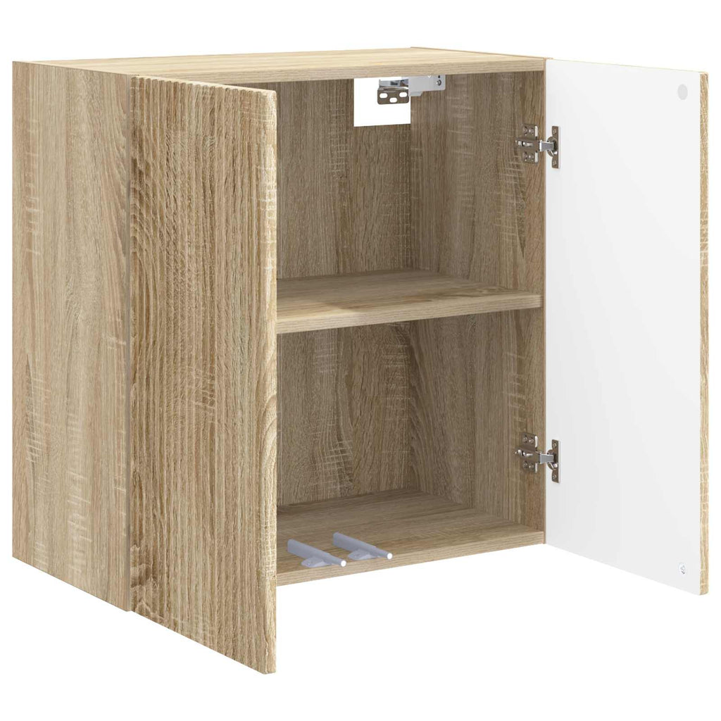 vidaXL Szafka ścienna 59 x 31 x 60 cm Drewno inżynieryjne dąb Sonoma