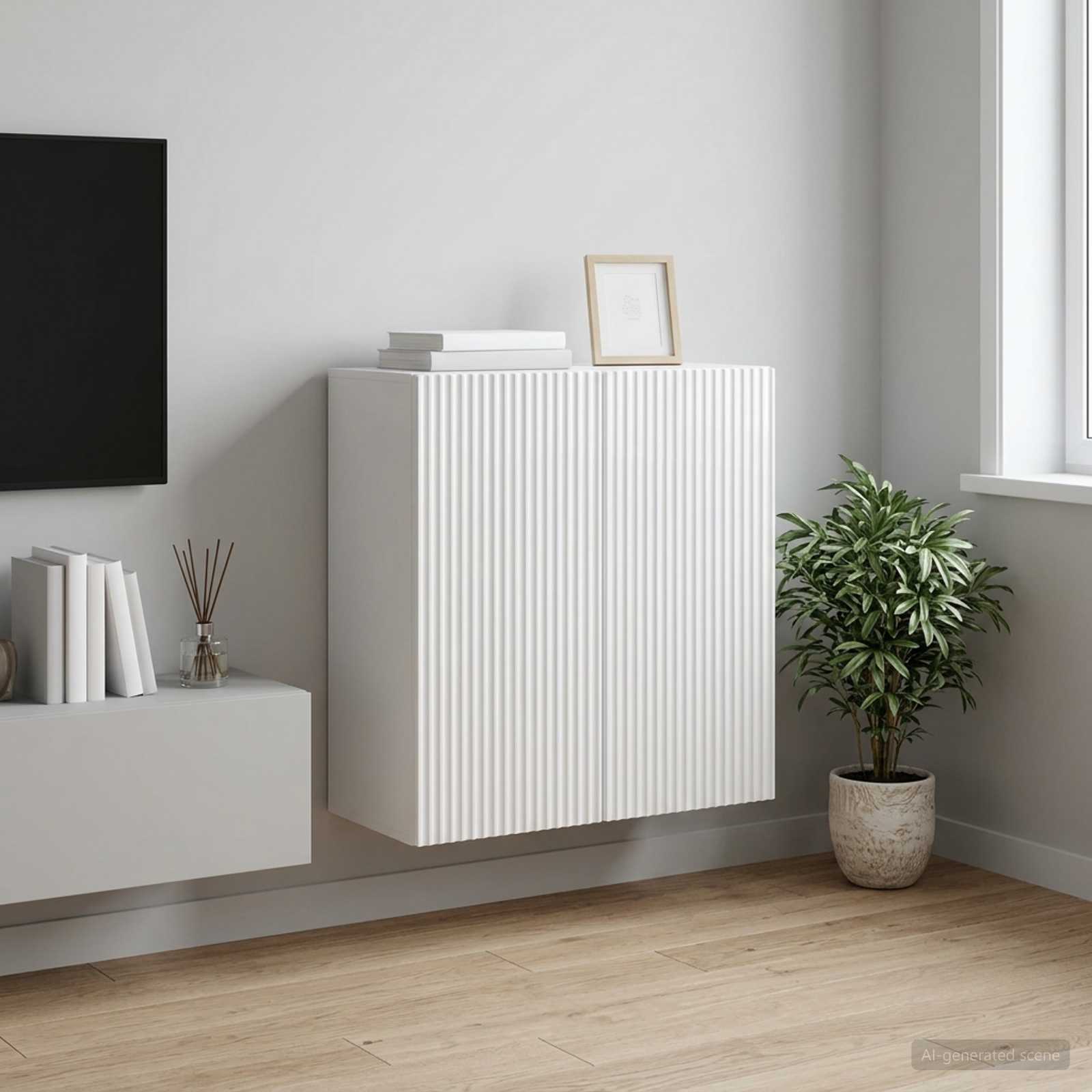 vidaXL Szafka ścienna 59 x 31 x 60 cm Drewno inżynieryjne