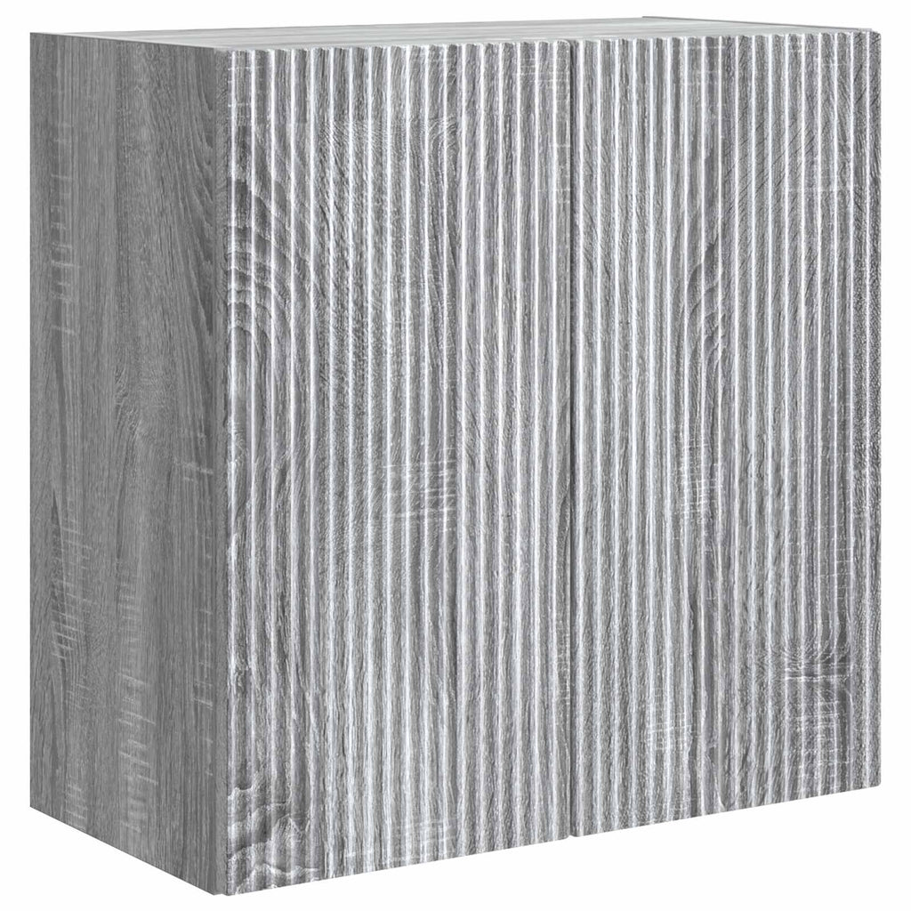 vidaXL Szafka ścienna 59 x 31 x 60 cm Drewno inżynieryjne Szary Sonoma