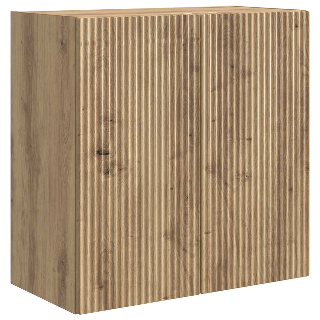vidaXL Szafka ścienna 59 x 31 x 60 cm Drewno inżynieryjne Dąb artisan