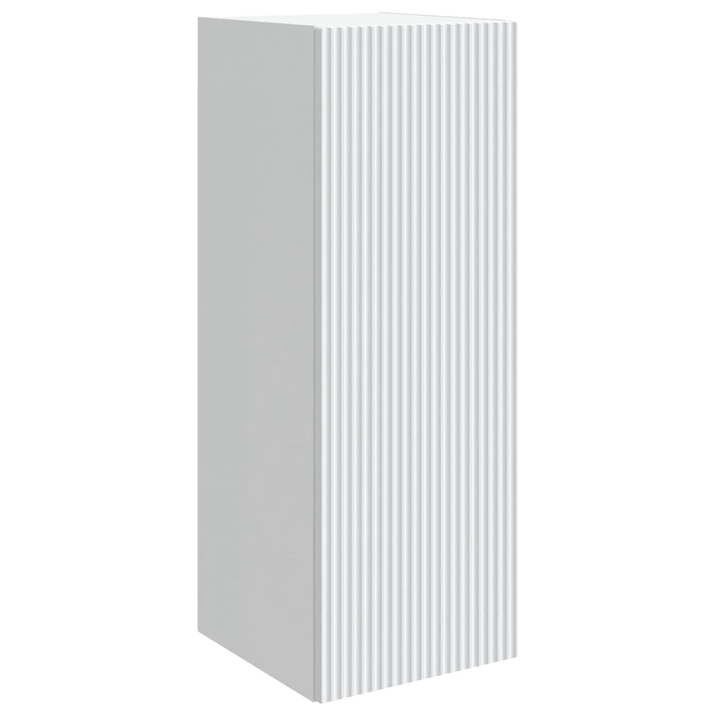 vidaXL Szafka ścienna 33 x 34,5 x 90 cm Drewno inżynieryjne Biały