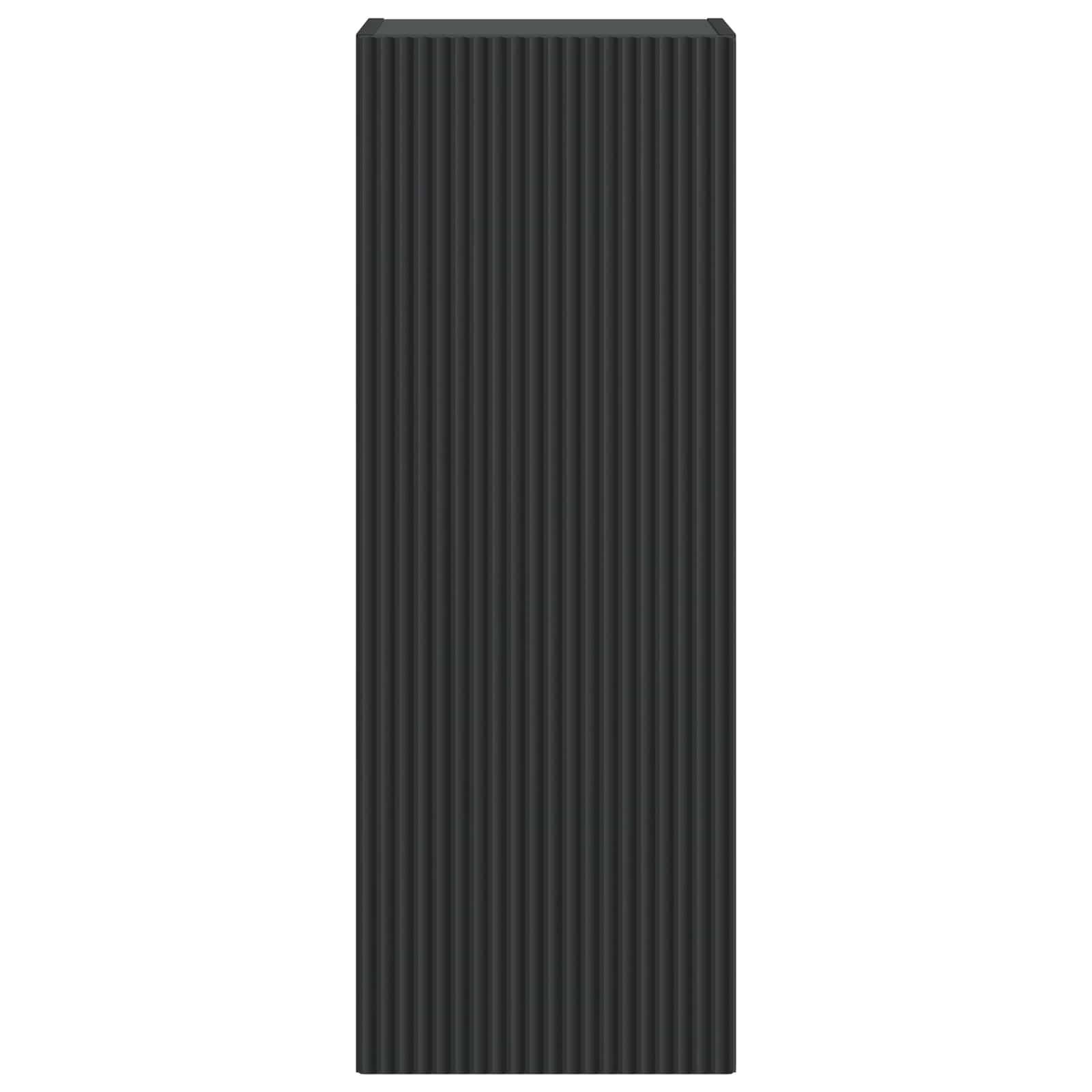 vidaXL Szafka ścienna 33 x 34,5 x 90 cm Drewno inżynieryjne Czarny