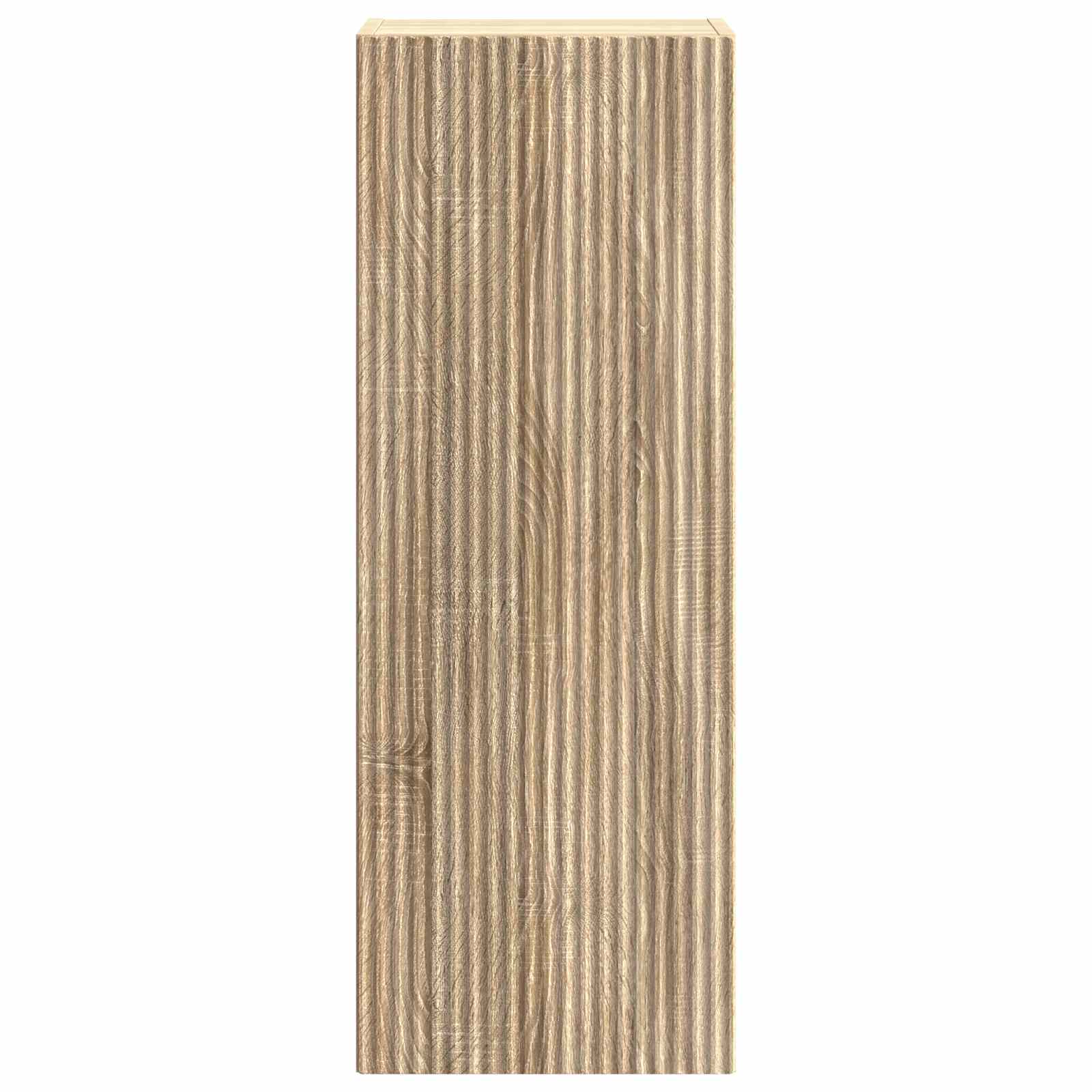 vidaXL Szafka ścienna 33 x 34,5 x 90 cm Drewno inżynieryjne dąb Sonoma