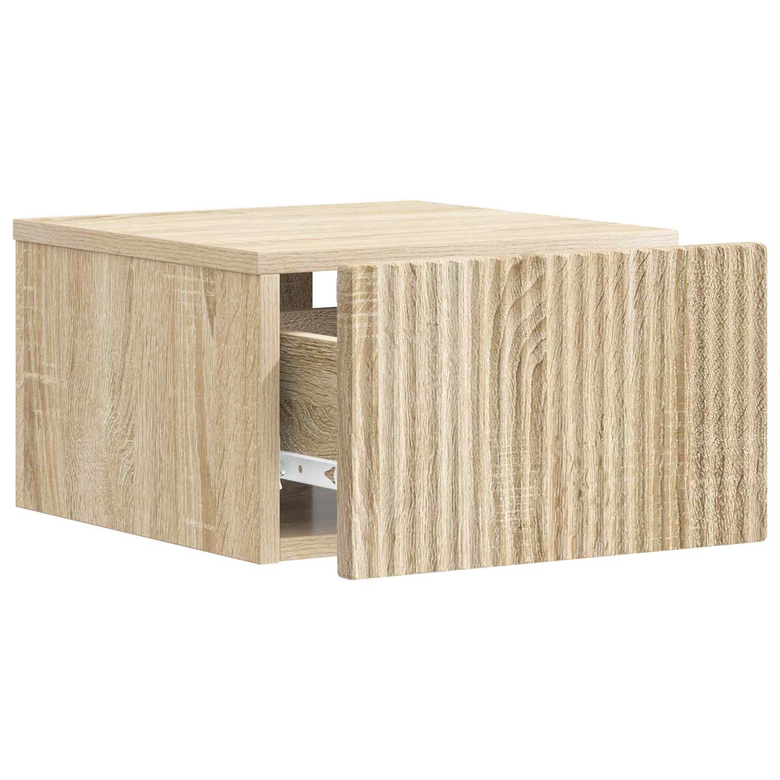 vidaXL Wisząca Szafka Nocna 2 pcs dąb Sonoma 33 x 34,5 x 20 cm