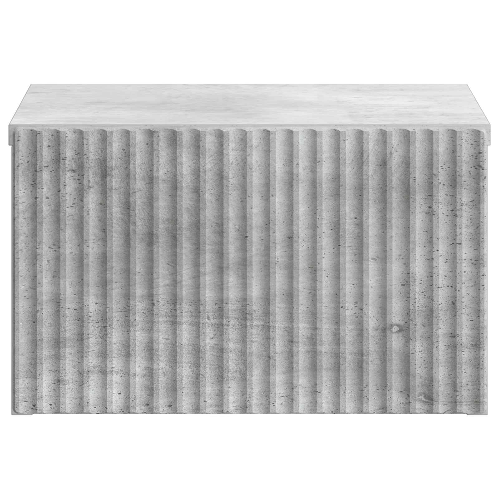 vidaXL Wisząca Szafka Nocna Betonowy szary 33 x 34,5 x 20 cm