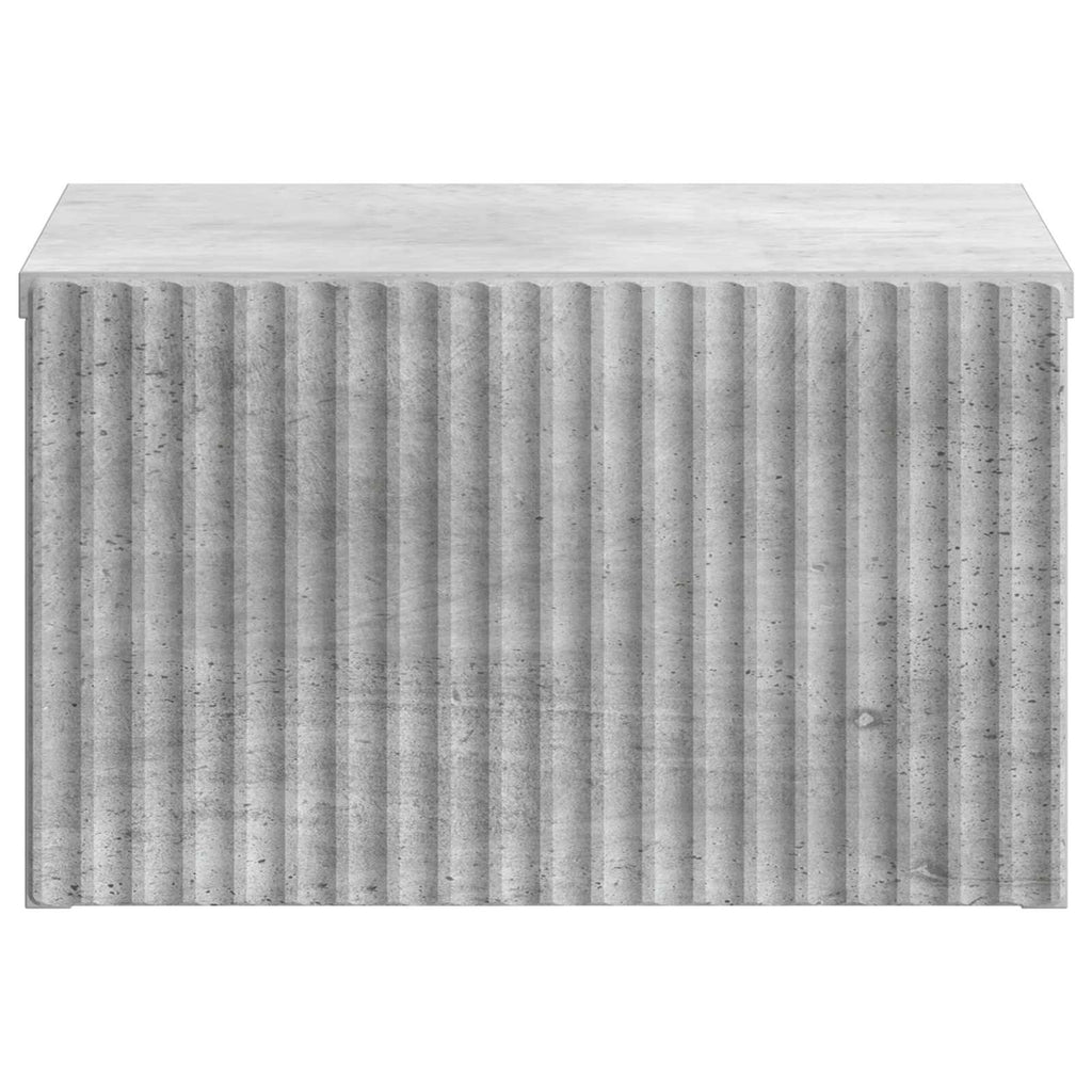 vidaXL Wisząca Szafka Nocna 2 pcs Betonowy szary 33 x 34,5 x 20 cm