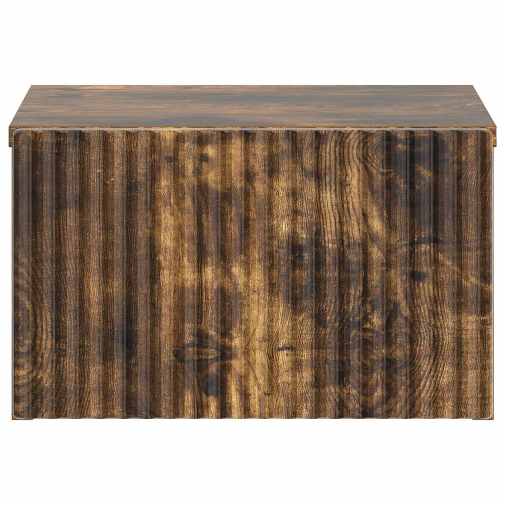 vidaXL Wisząca Szafka Nocna 2 pcs Dąb wędzony 33 x 34,5 x 20 cm