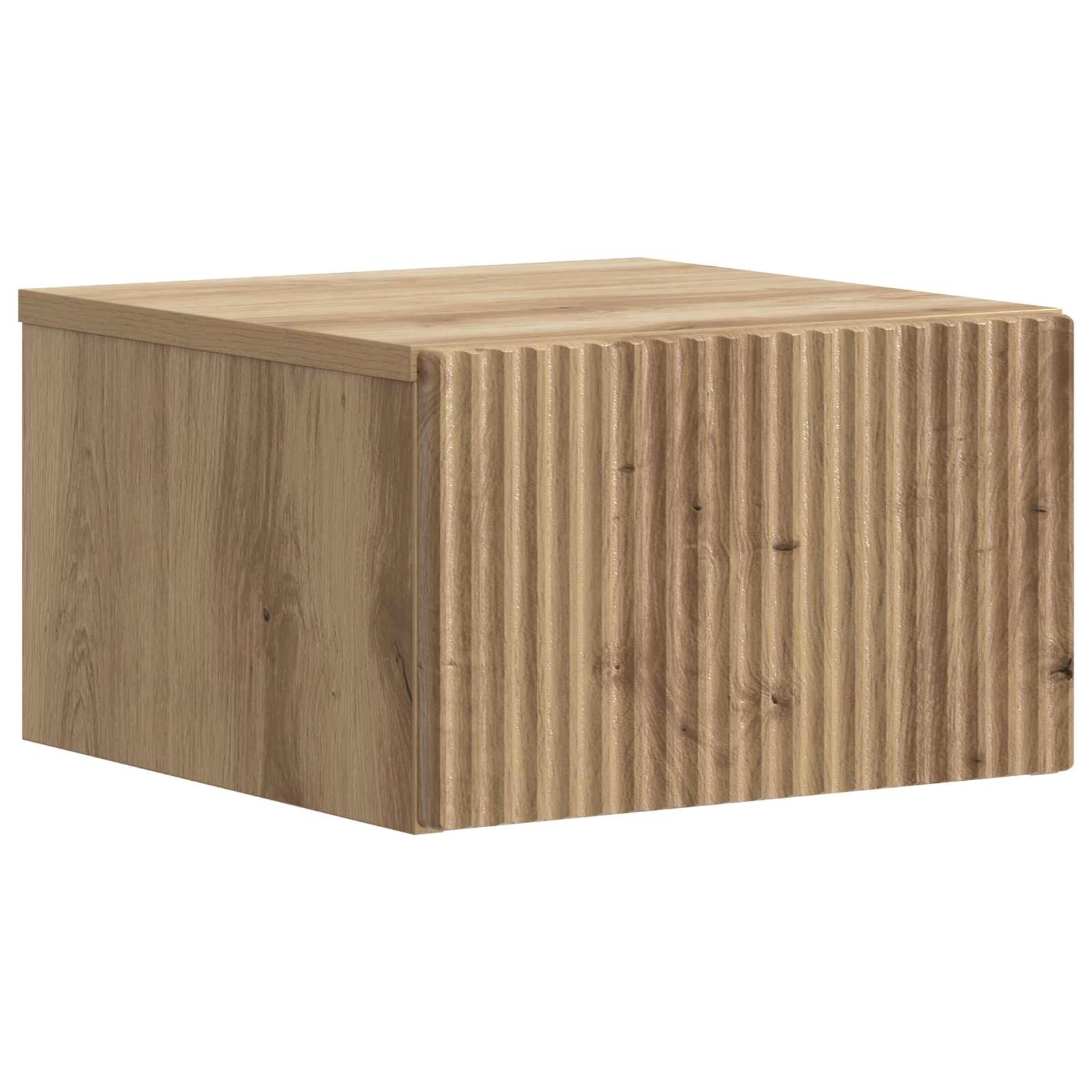 vidaXL Wisząca Szafka Nocna z szufladą Dąb artisan 33 x 34,5 x 20 cm