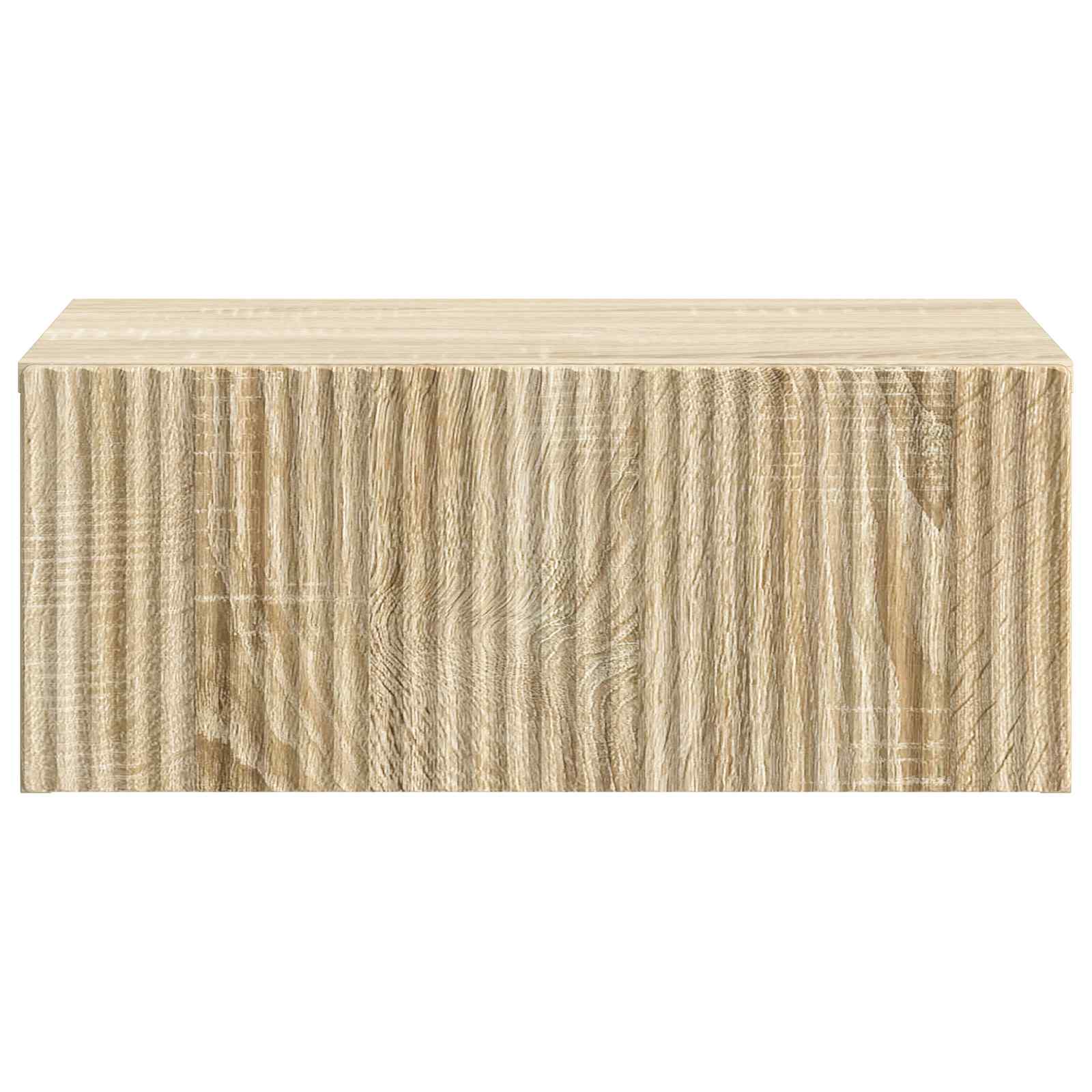 vidaXL Wisząca Szafka Nocna z szufladą dąb Sonoma 49 x 34,5 x 20 cm