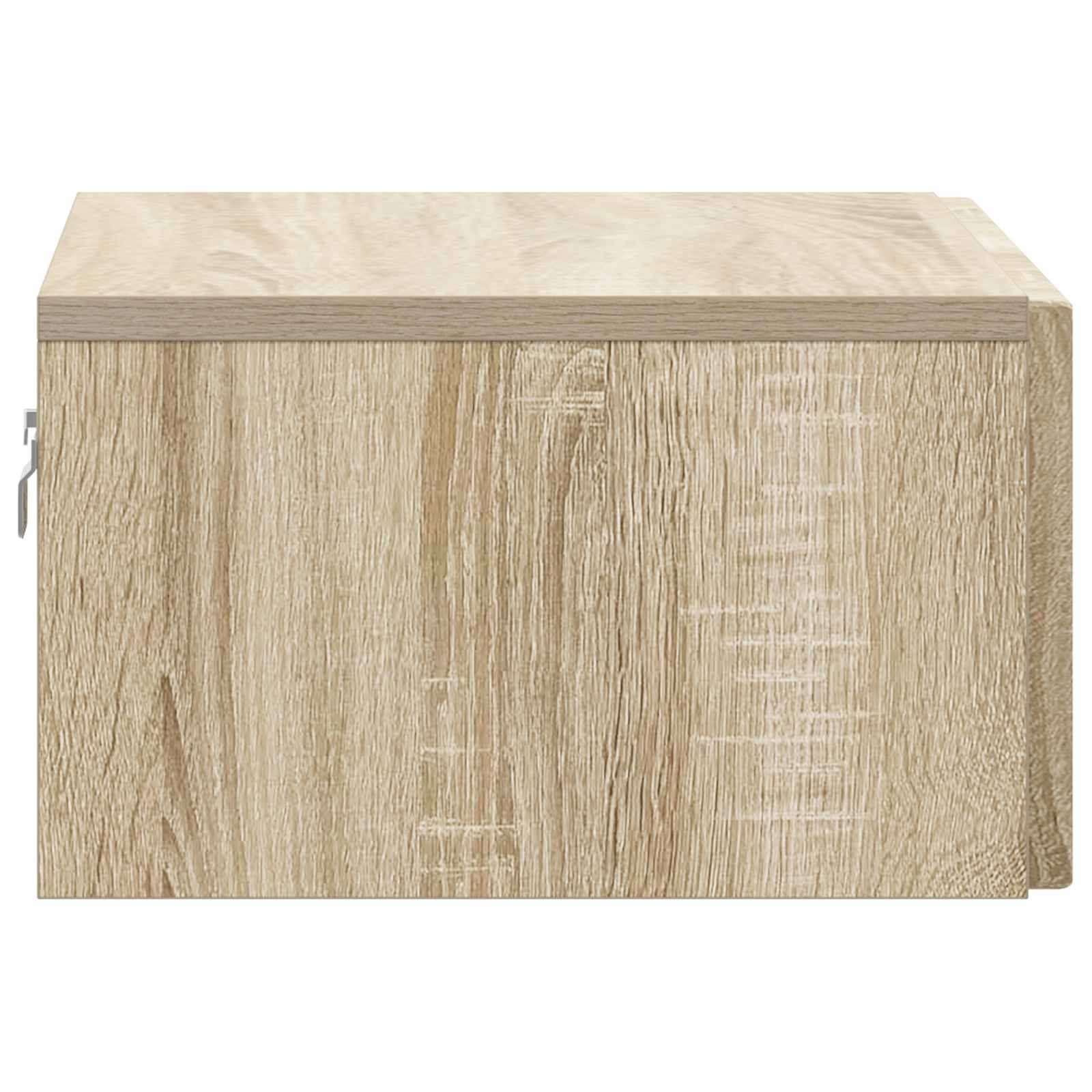 vidaXL Wisząca Szafka Nocna z szufladą dąb Sonoma 49 x 34,5 x 20 cm