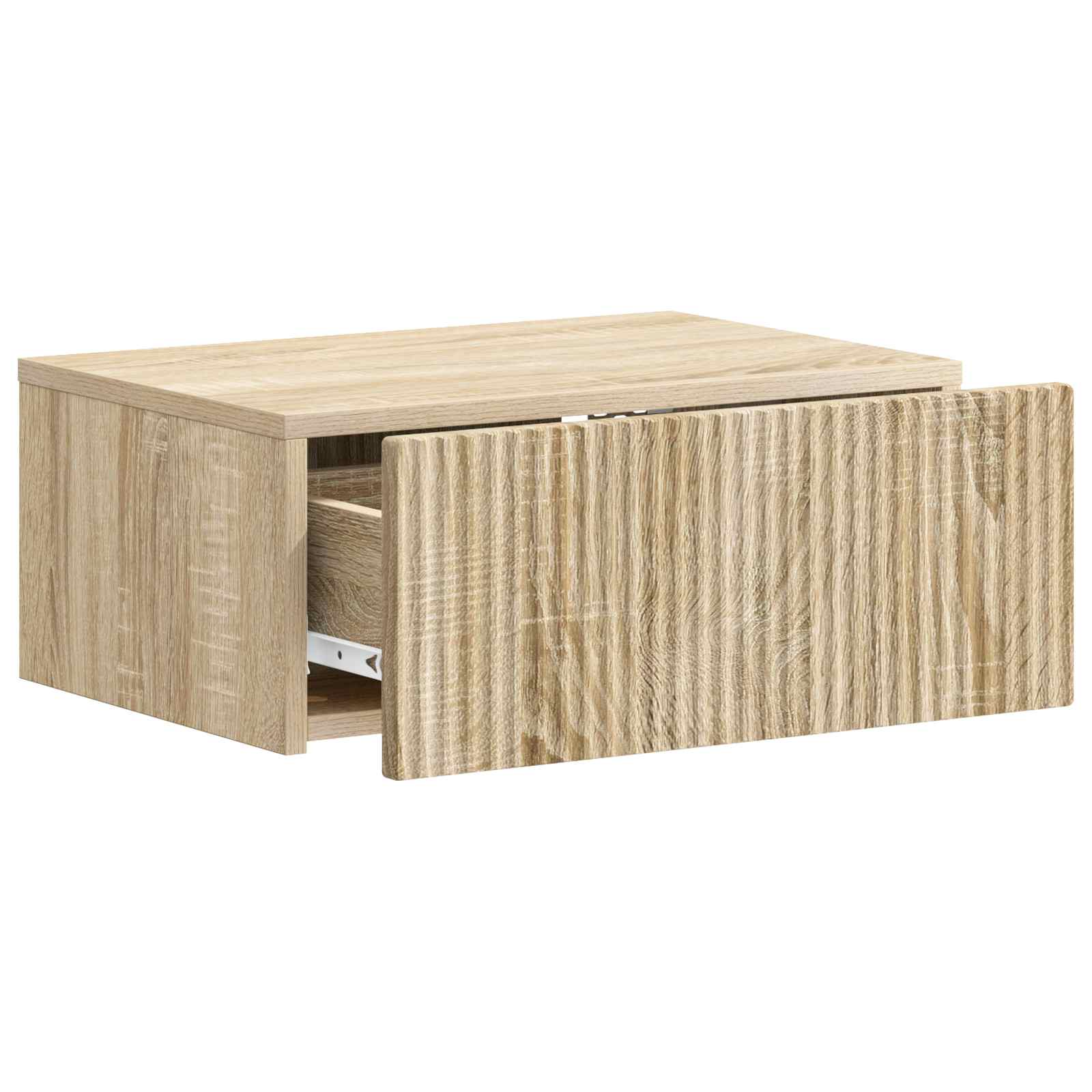 vidaXL Wisząca Szafka Nocna 2 pcs dąb Sonoma 49 x 34,5 x 20 cm