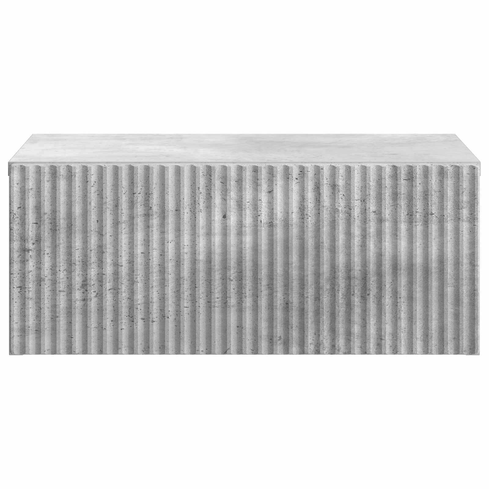 vidaXL Wisząca Szafka Nocna Betonowy szary 49 x 34,5 x 20 cm