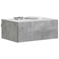 vidaXL Wisząca Szafka Nocna Betonowy szary 49 x 34,5 x 20 cm