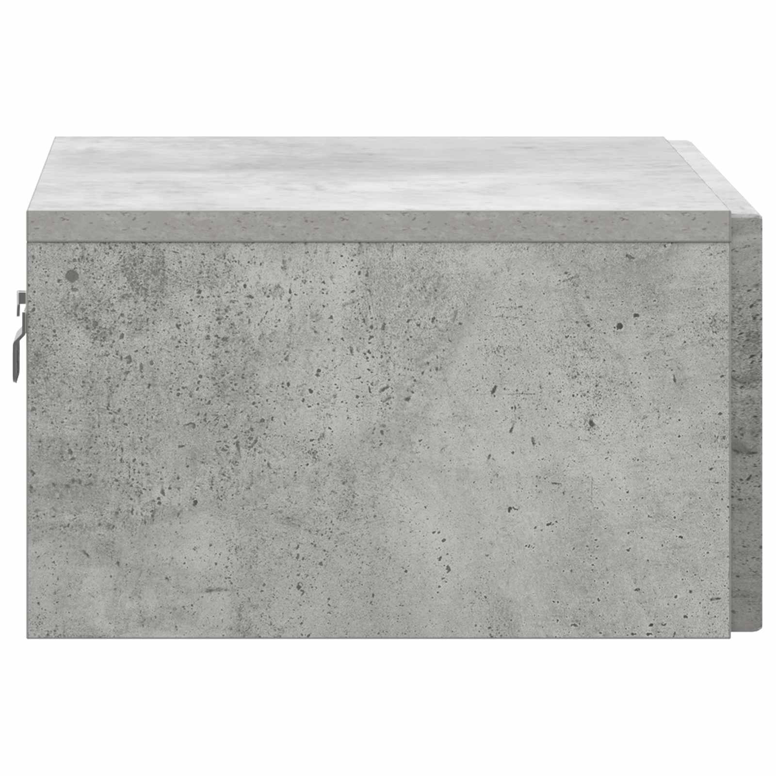 vidaXL Wisząca Szafka Nocna 2 pcs Betonowy szary 49 x 34,5 x 20 cm