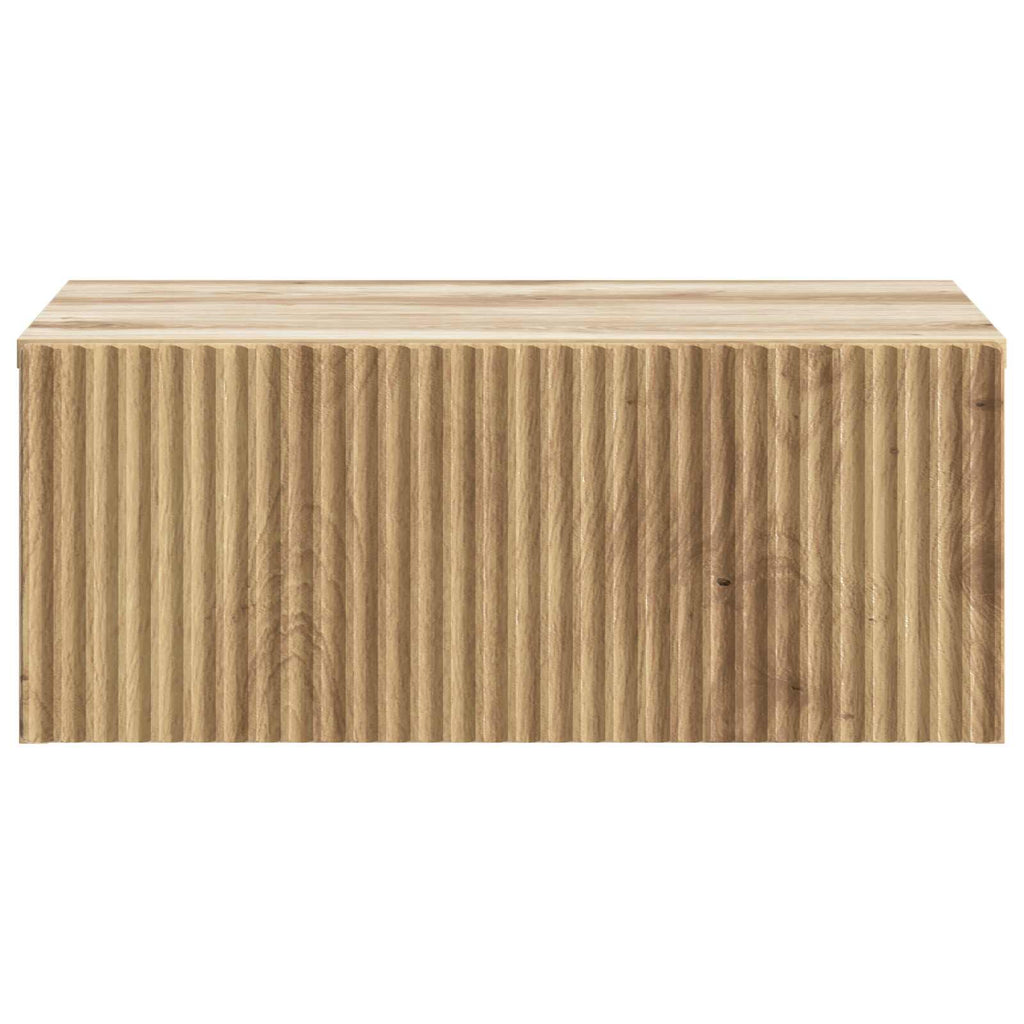vidaXL Wisząca Szafka Nocna 2 pcs Dąb artisan 49 x 34,5 x 20 cm