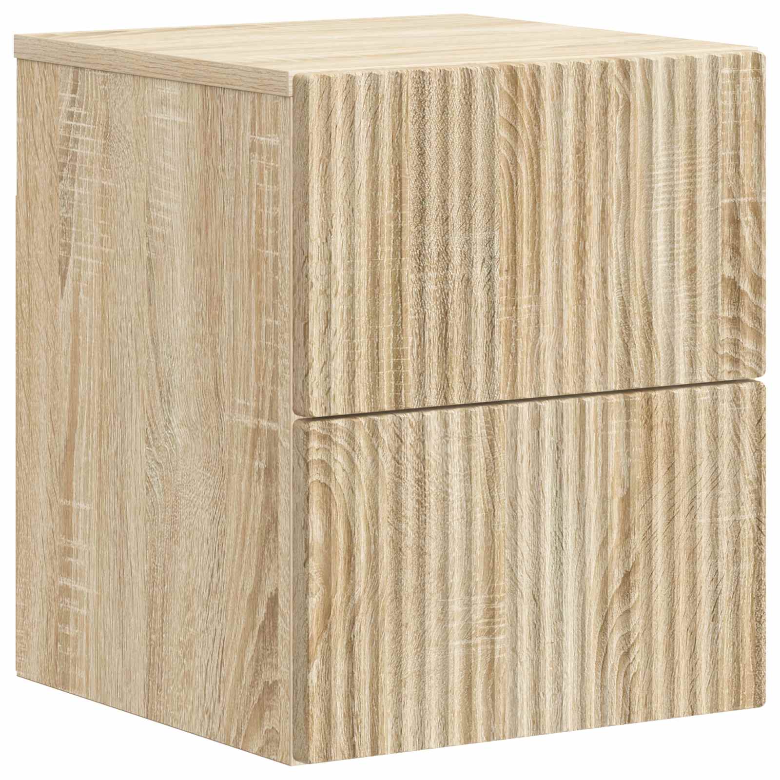 vidaXL Wisząca Szafka Nocna z szufladą dąb Sonoma 33 x 34,5 x 40 cm